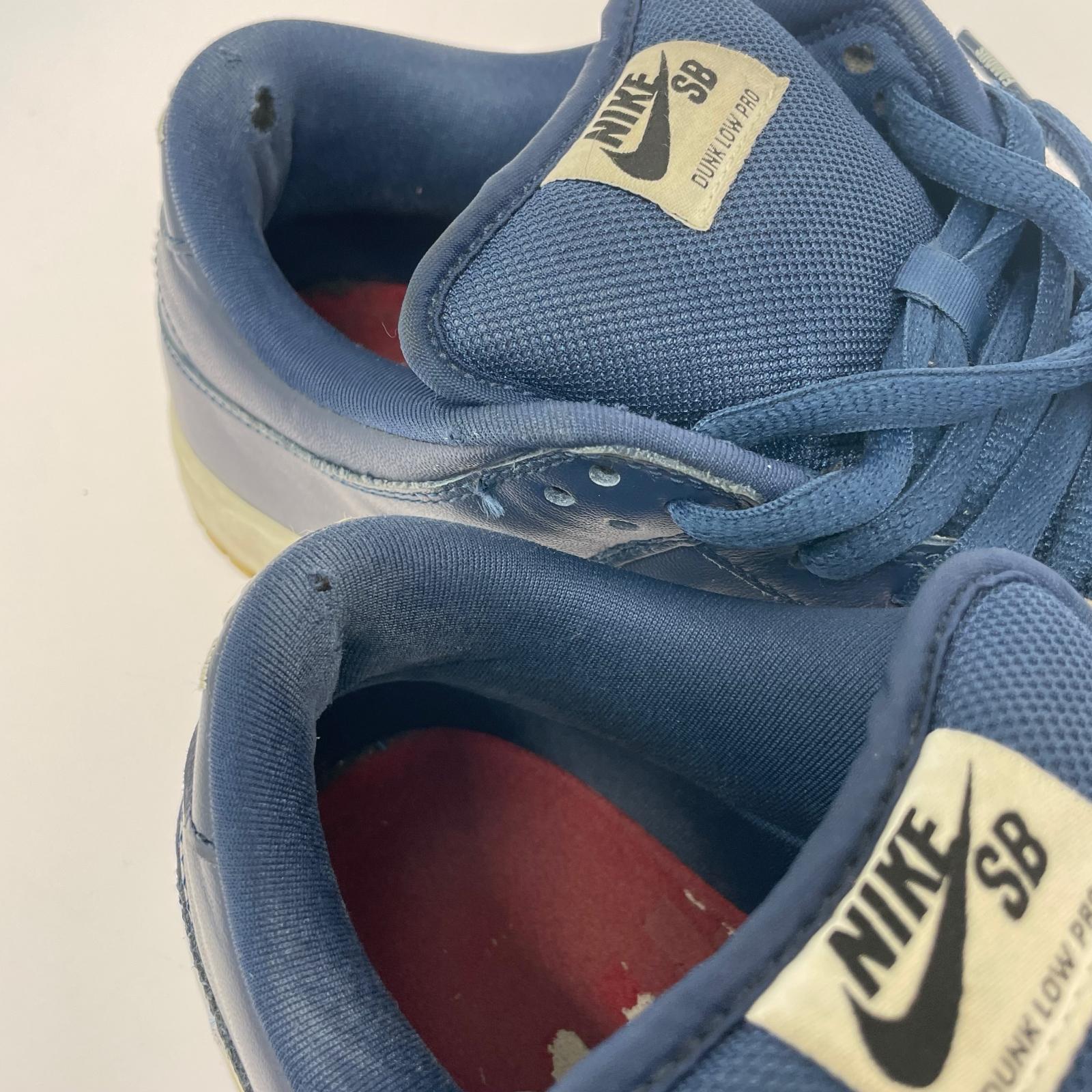 スニーカー DUNK LOW OG QS Metallic Gold/Navy (27.0) CK3480-700 27cm (US9 UK8 1/2 EU44)