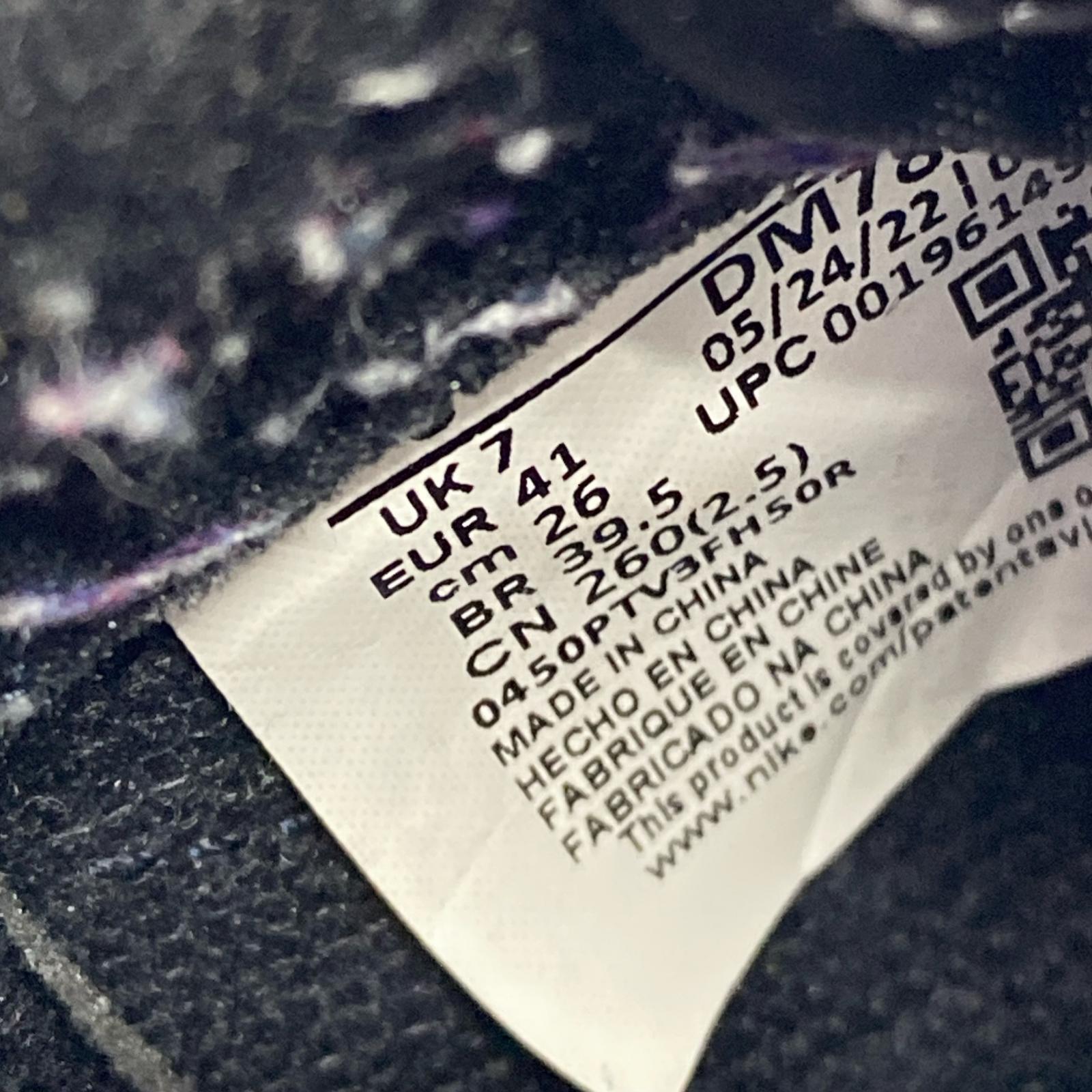 スニーカー AIR JORDAN 1 LOW OG SP PHANTOM DM7866-001 26cm 26cm (US8 UK7 1/2 EU42) ブラック