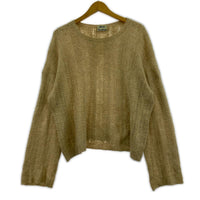 ニット Acne Studios リネンウールニット XS ベージュ