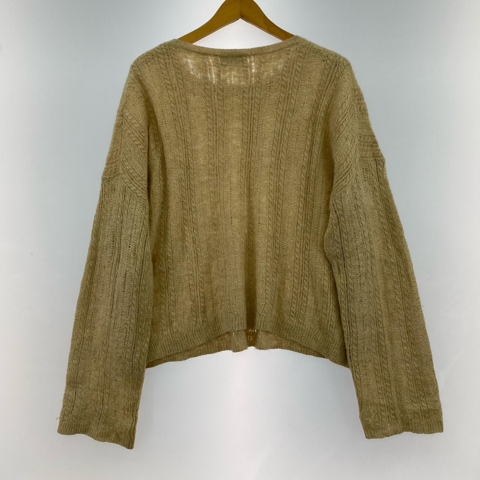 ニット Acne Studios リネンウールニット XS ベージュ