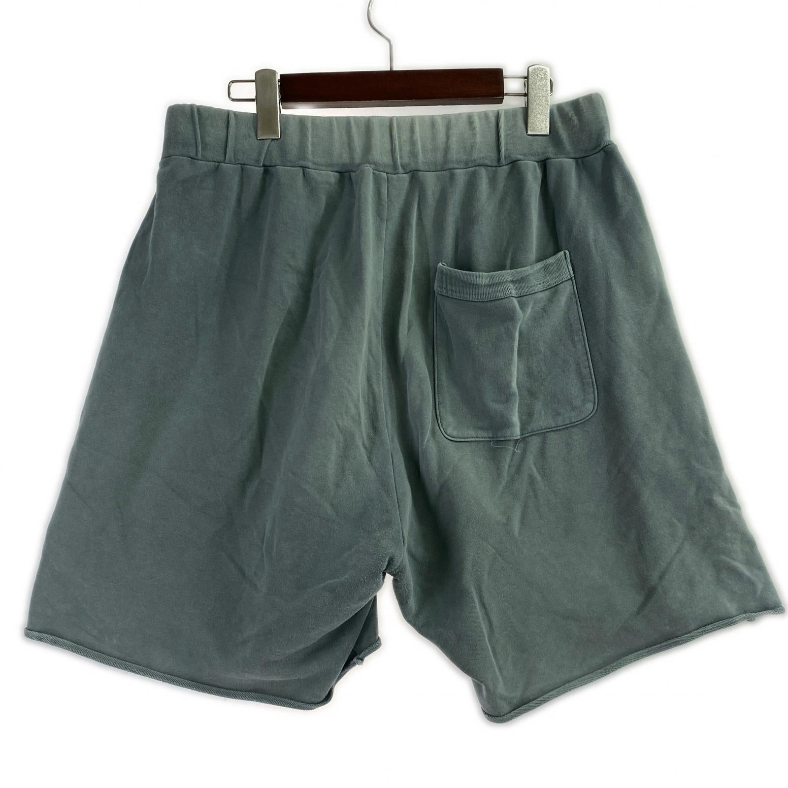 ショートパンツ Basic Sweat Shorts/ブルー L グリーン