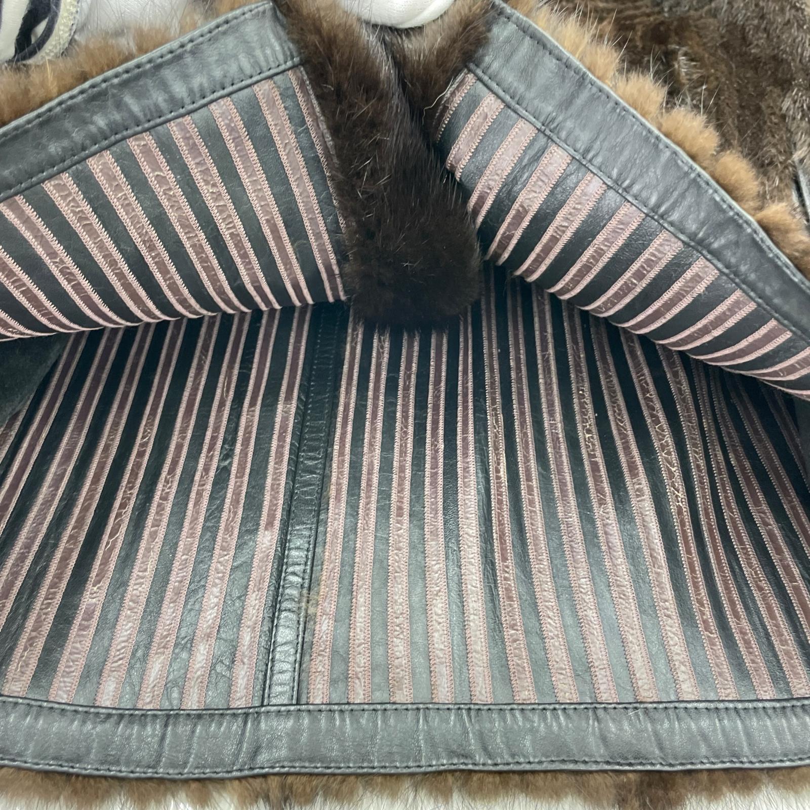 ジャケット yoko Waterville mink ファーコート 茶 ブラウン