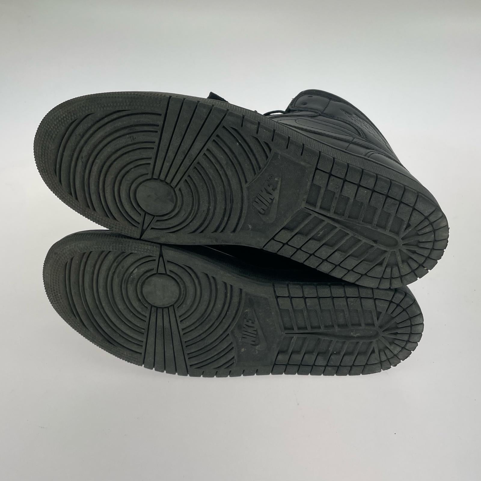 スニーカー Air Jordan 1 Mid 黒 (28.0) 28cm (US10 UK9 1/2 EU46) ブラック