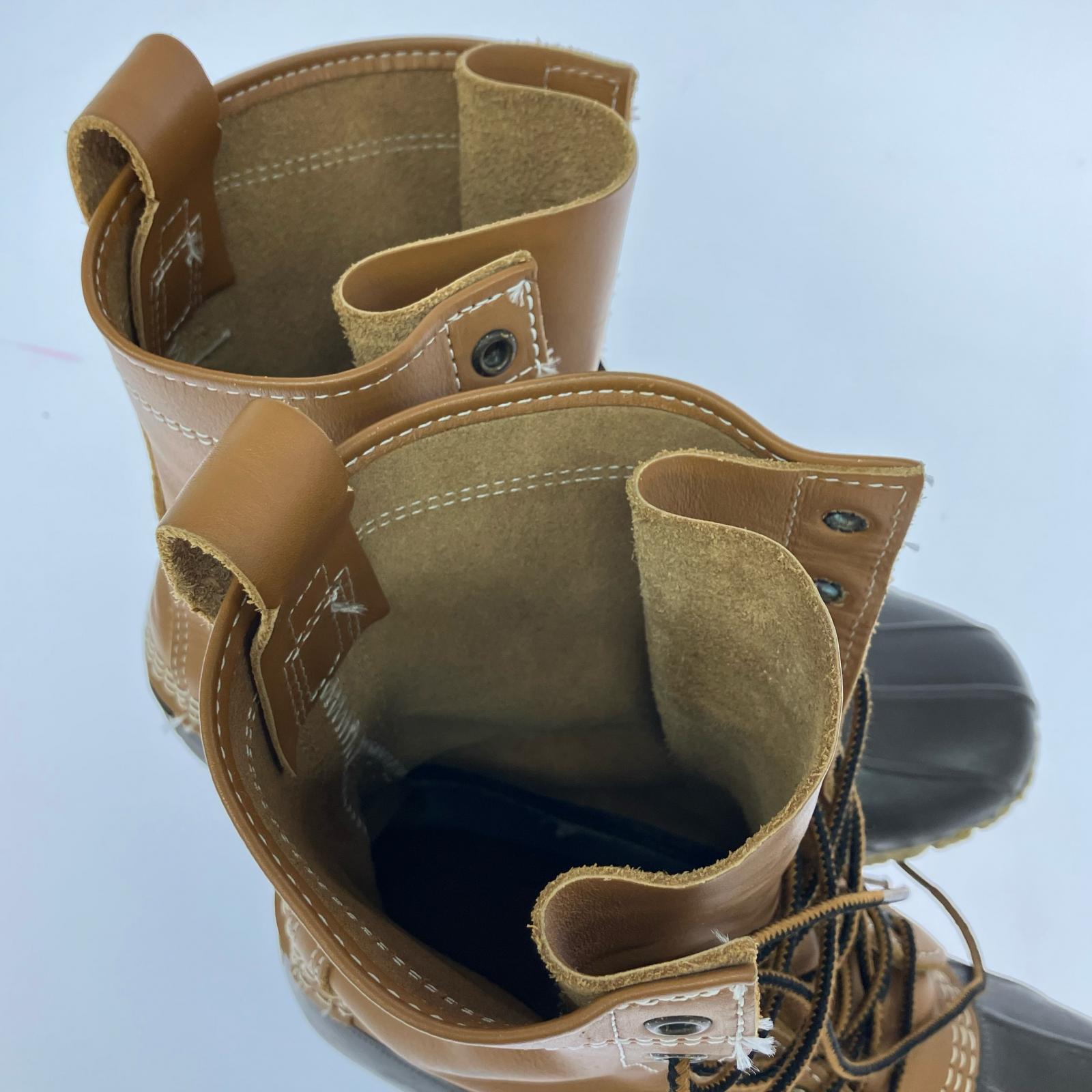 ブーツ ビーンブーツ 茶 ブラウン