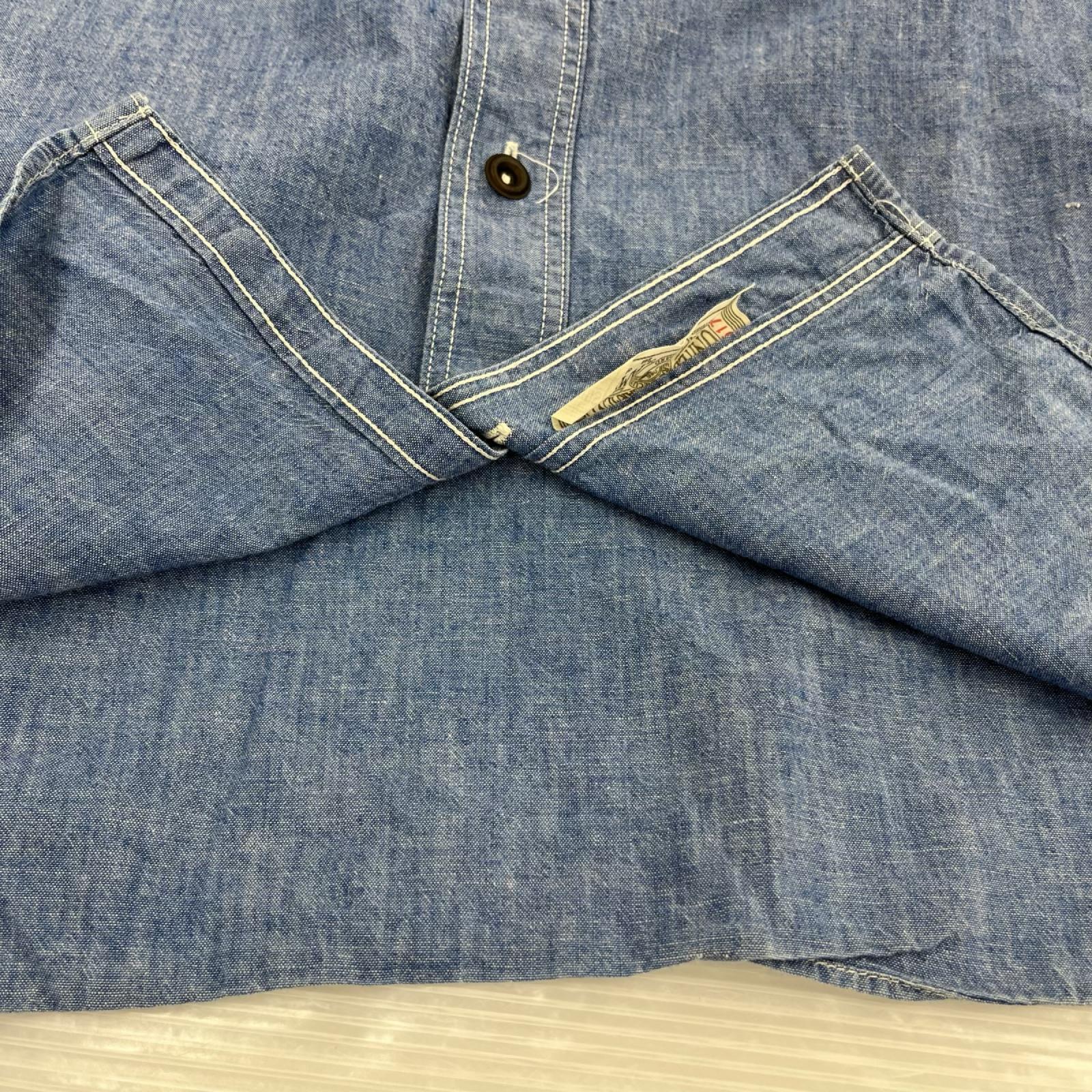 長袖シャツ UNION SPECIAL シャンブレー 14