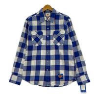 長袖シャツ チェックシャツ NEWYORK KNICKS S