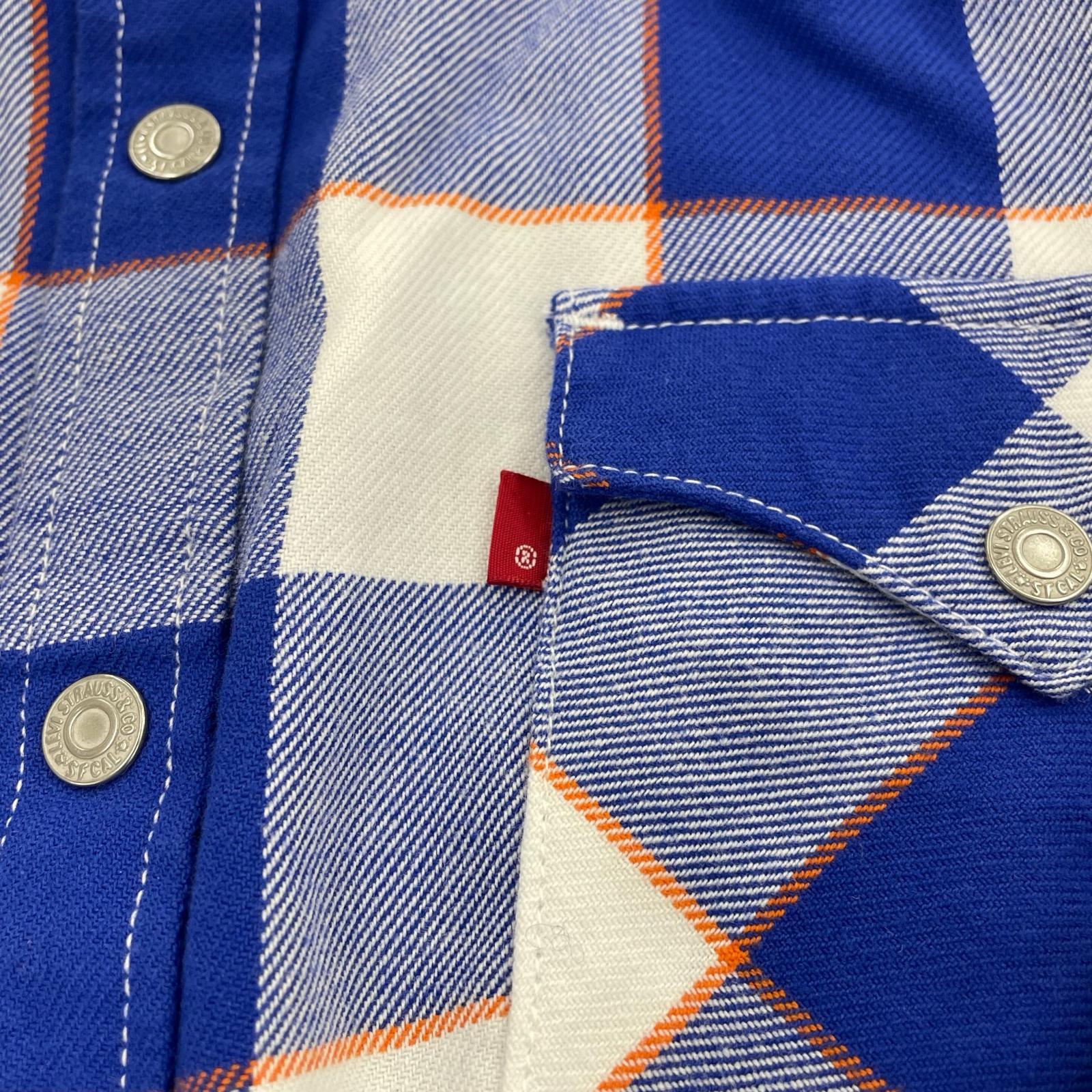 長袖シャツ チェックシャツ NEWYORK KNICKS S
