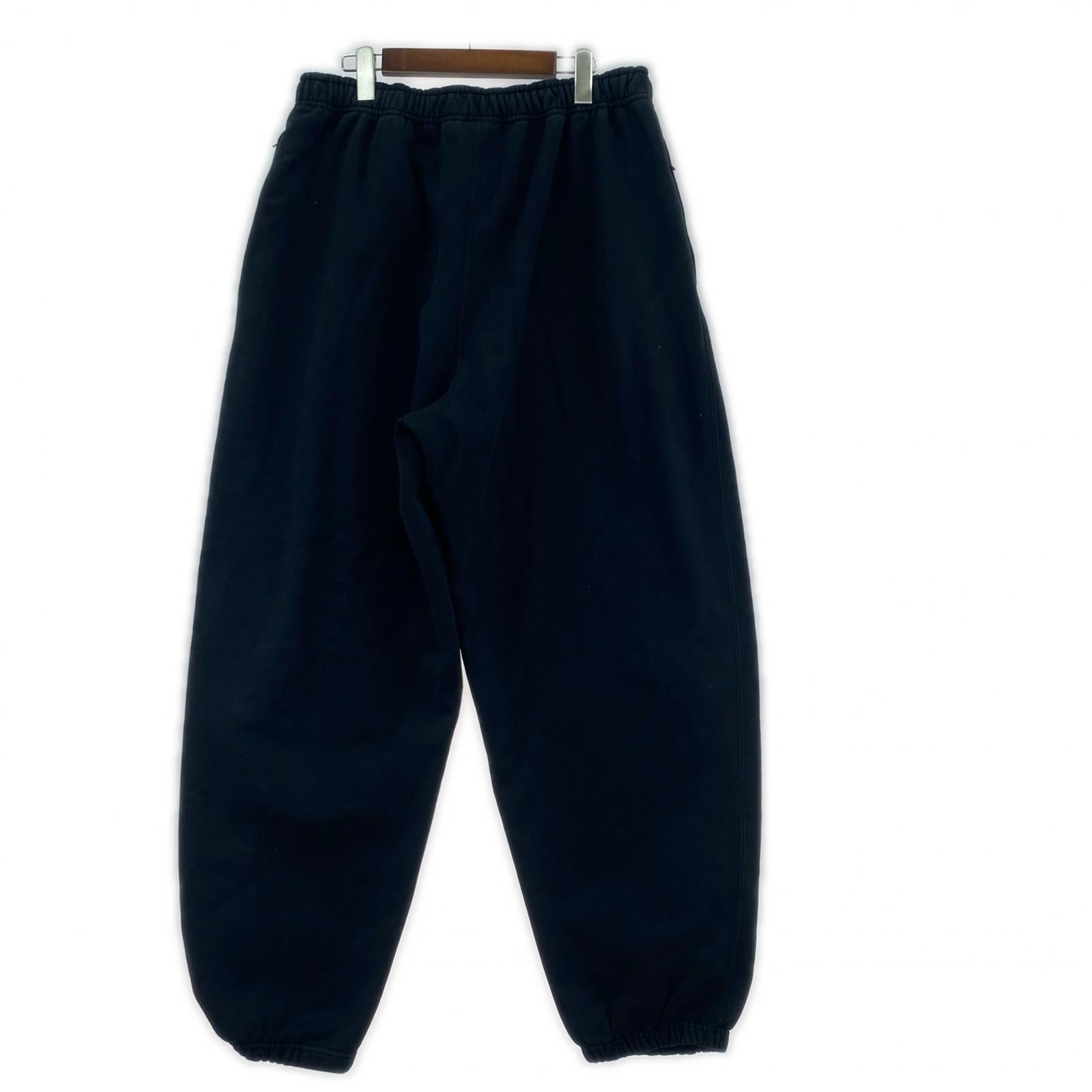 パンツ NIKE×STUSSY Washed Fleece Pants(XL) ブラック