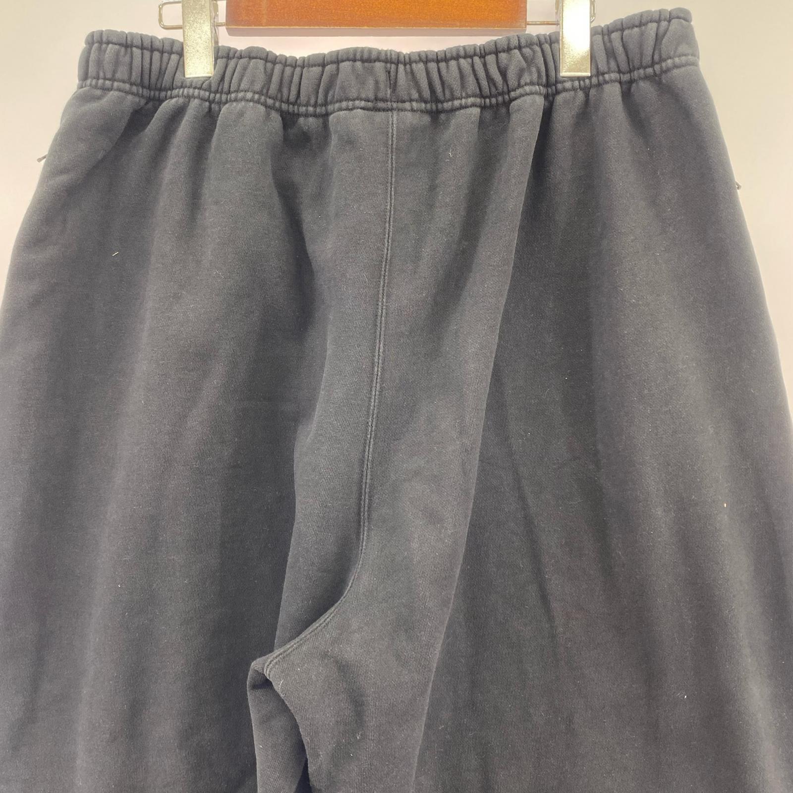 パンツ NIKE×STUSSY Washed Fleece Pants(XL) ブラック