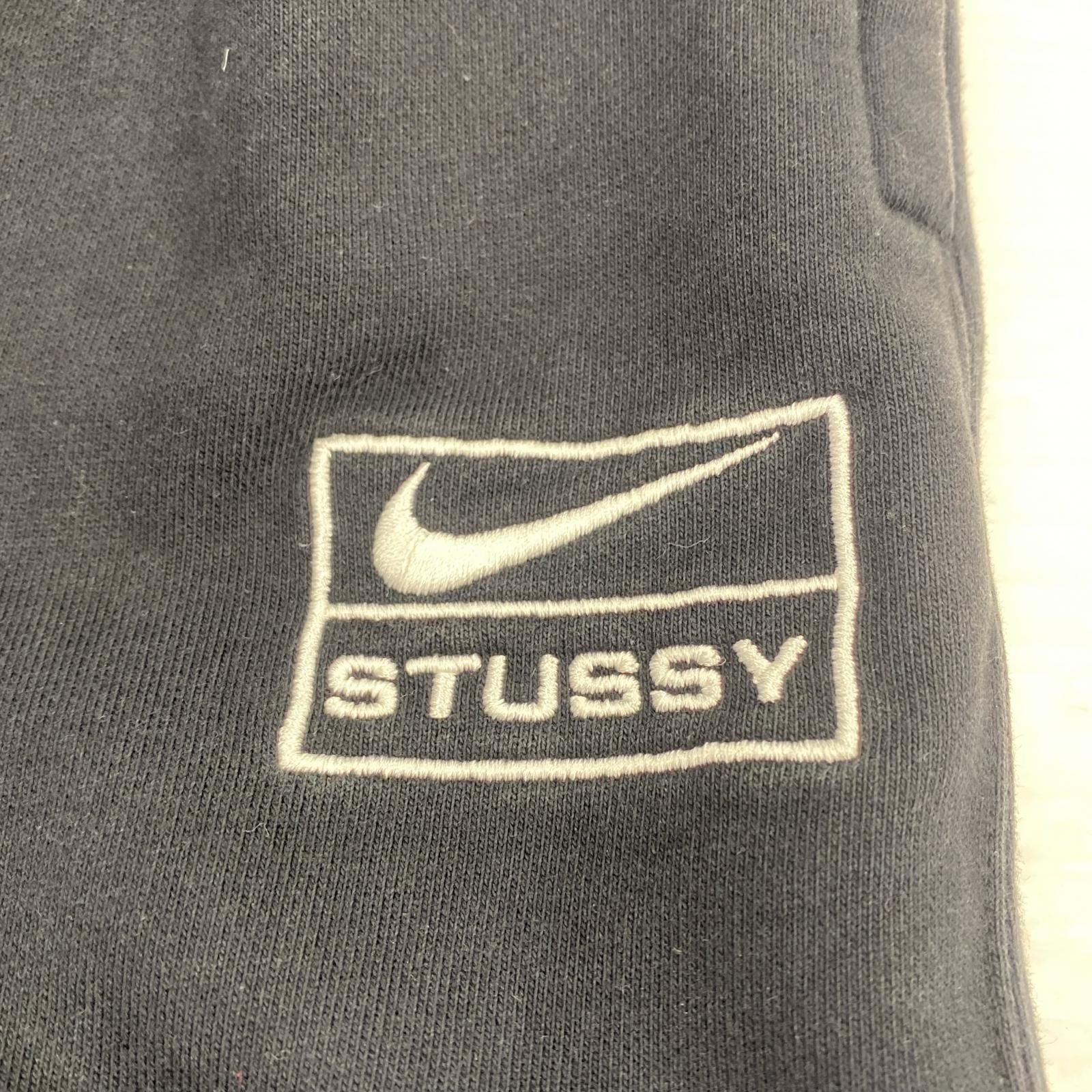 パンツ NIKE×STUSSY Washed Fleece Pants(XL) ブラック