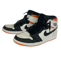 スニーカー 555088-180/AIR JORDAN1/白黒オレンジ 28cm (US10 UK9 1/2 EU46)