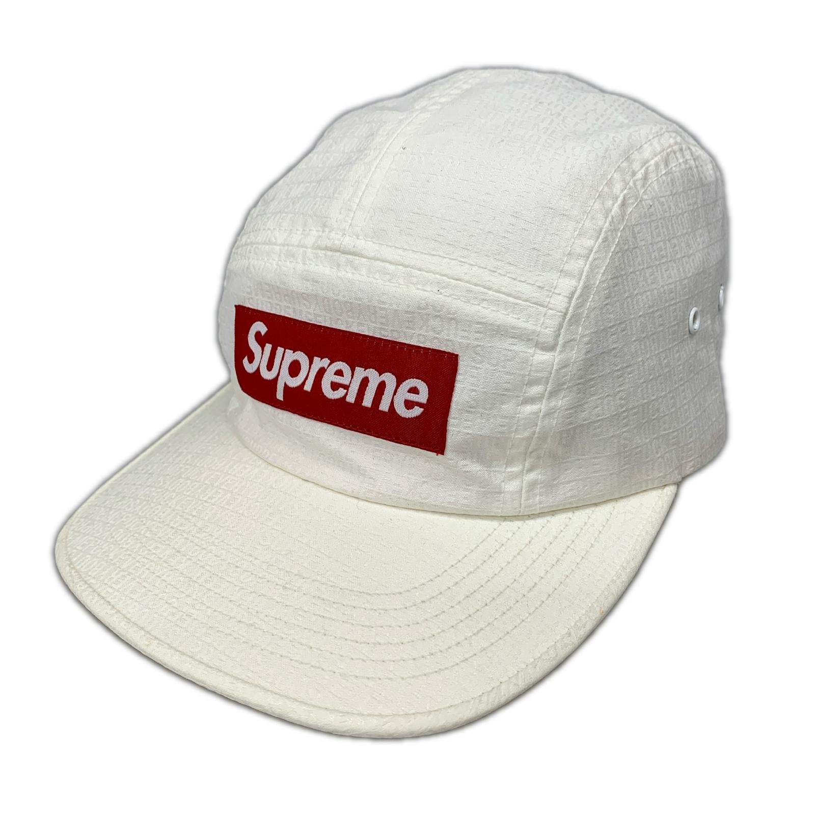 キャップ fuck everybody jacquard camp cap WHT ホワイト