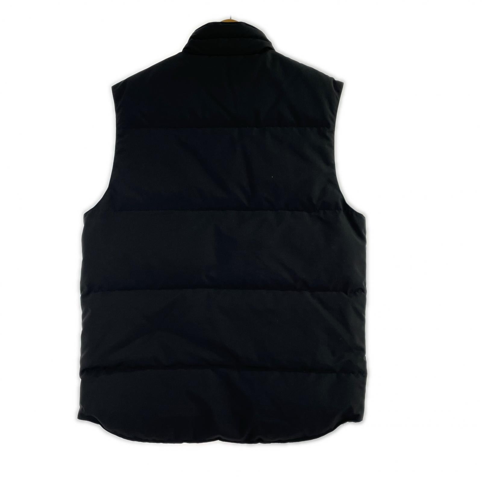 ダウンベスト GARSON VEST (L) 黒 L ブラック