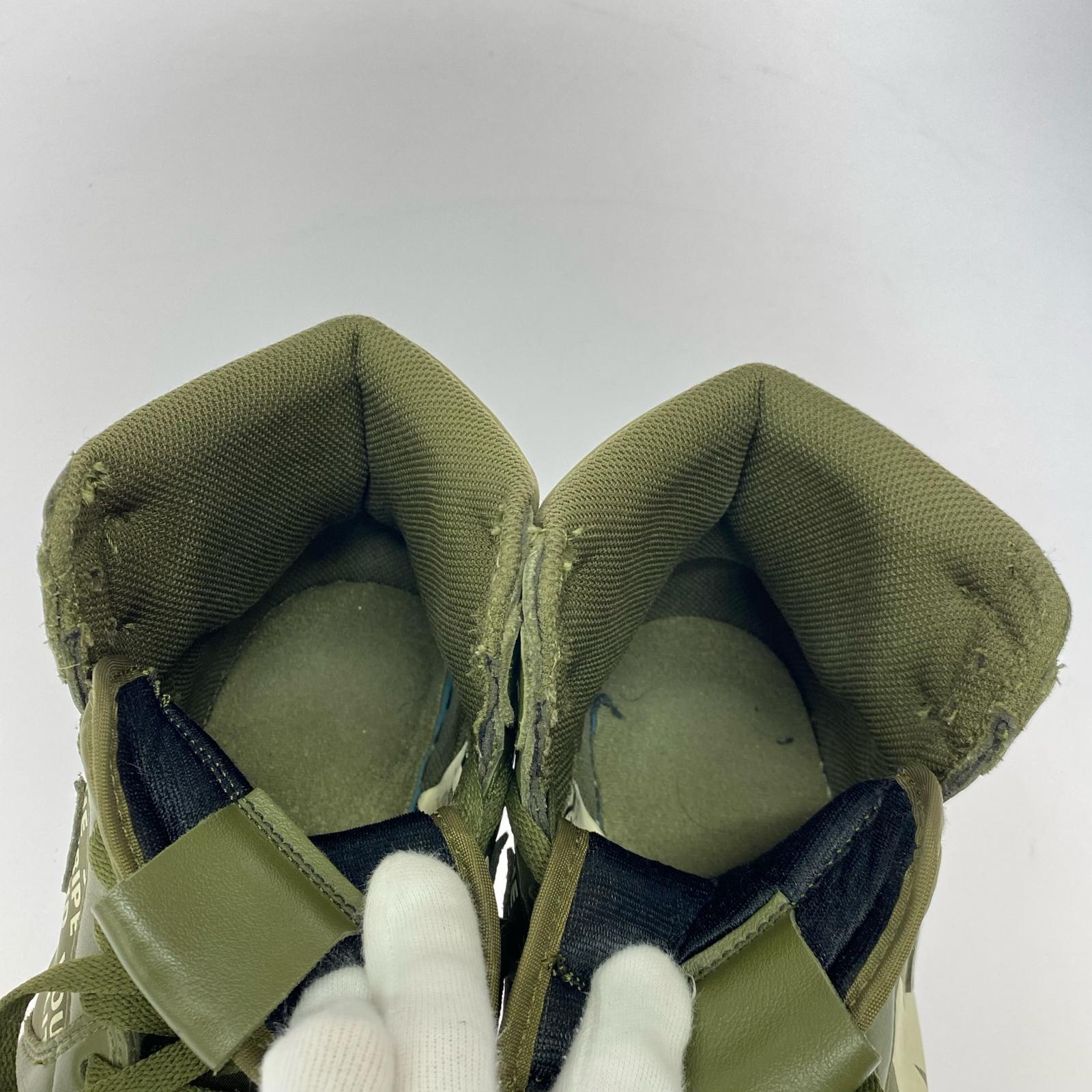 スニーカー Air Jordan1 "Olive Canvas" (28.0) 28cm (US10 UK9 1/2 EU46)