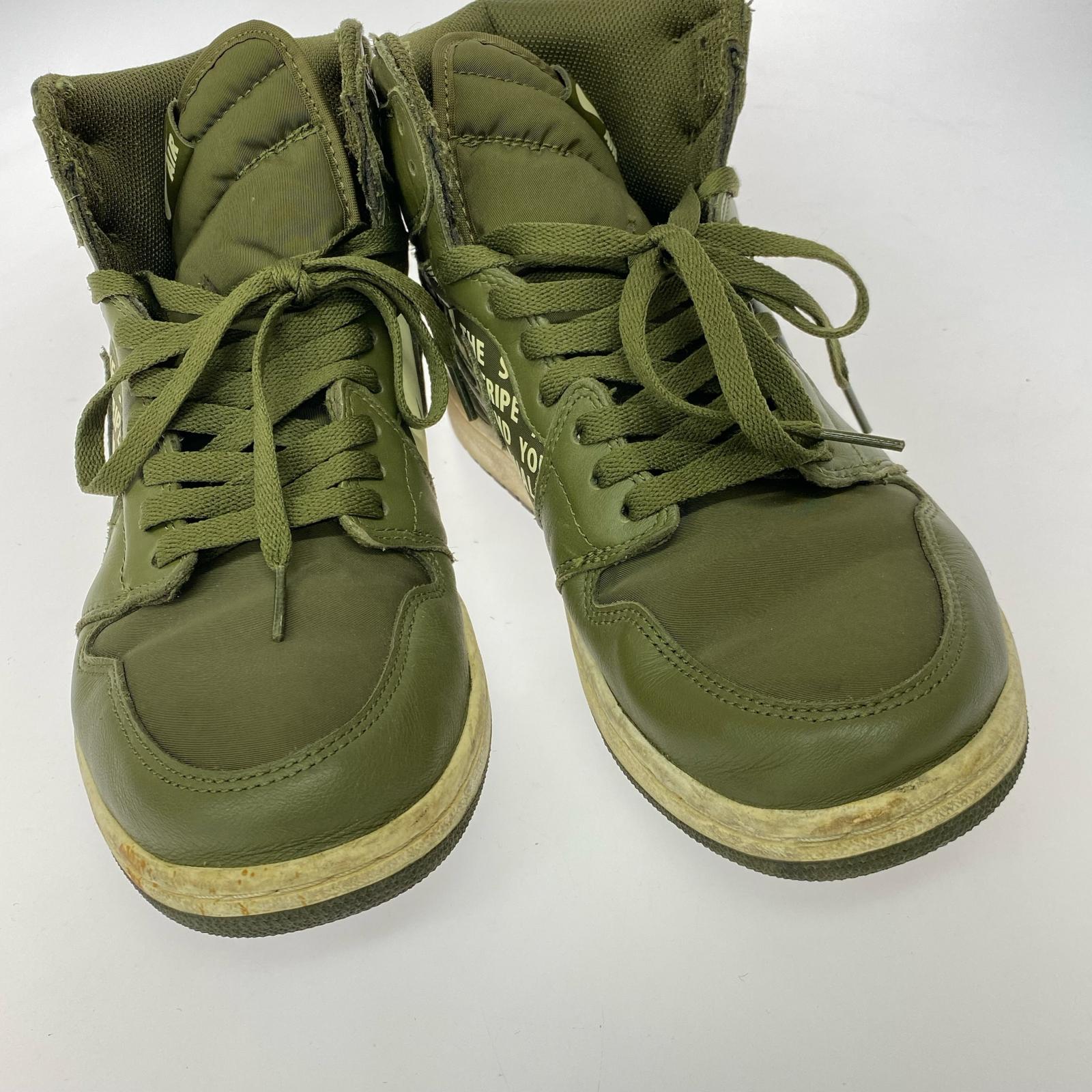スニーカー Air Jordan1 "Olive Canvas" (28.0) 28cm (US10 UK9 1/2 EU46)