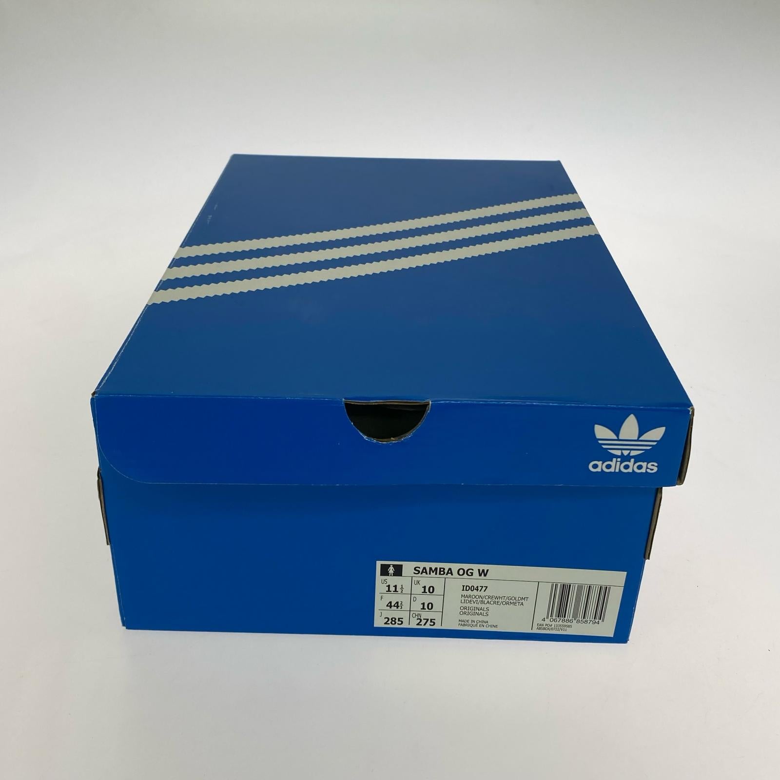 スニーカー SAMBA 28.5cm (US10 1/2 UK10 EU47) ワインレッド