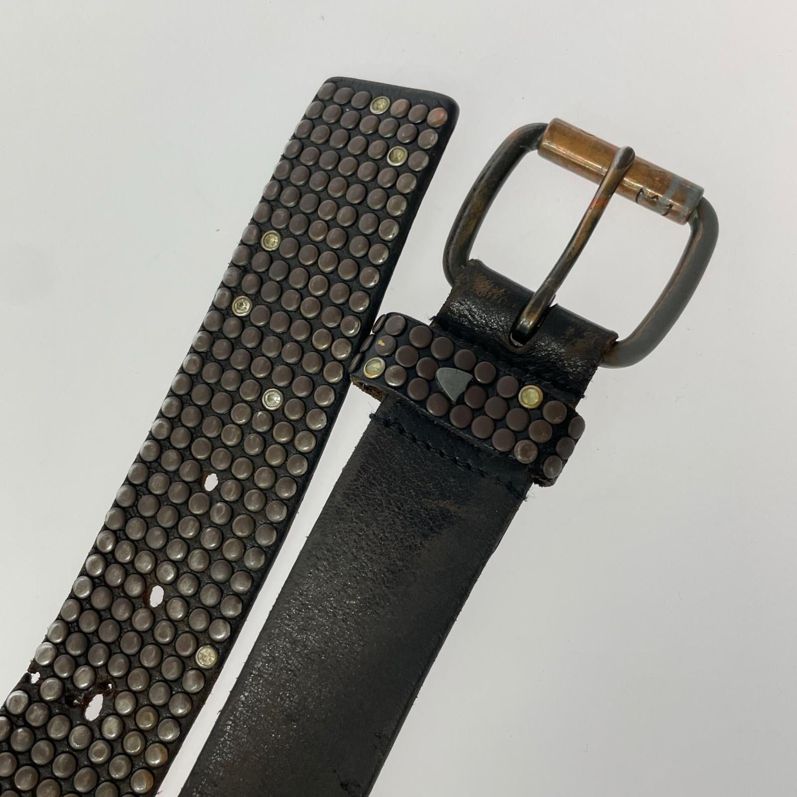 その他アクセサリー スタッズ スワロ ベルト ブラック