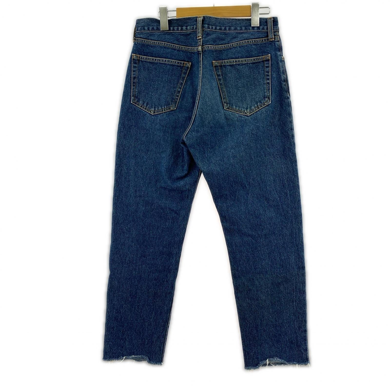 デニムパンツ TAPERED DENIM (W31) S ネイビー