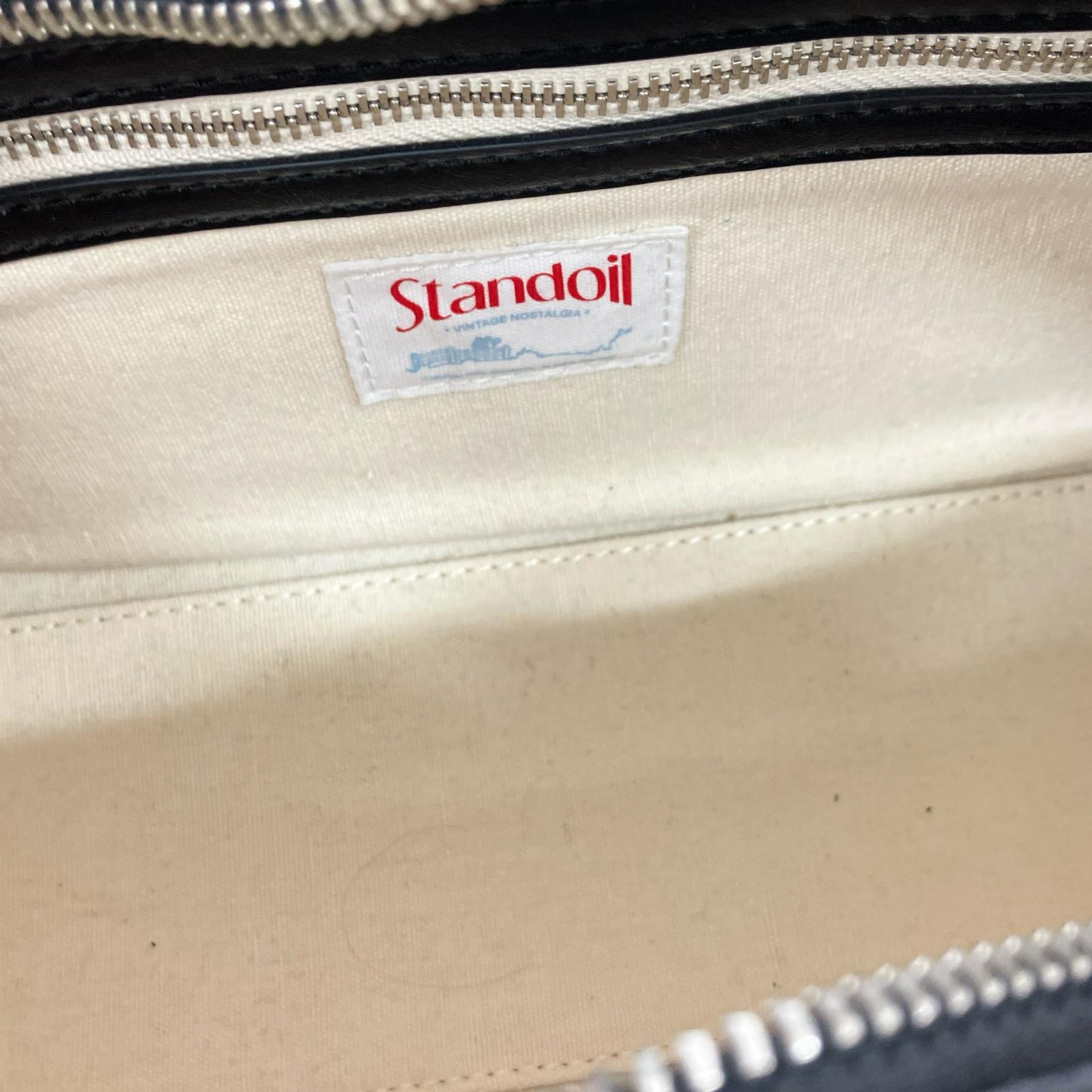 ハンドバッグ STANDOIL POSTBAG 黒 ブラック