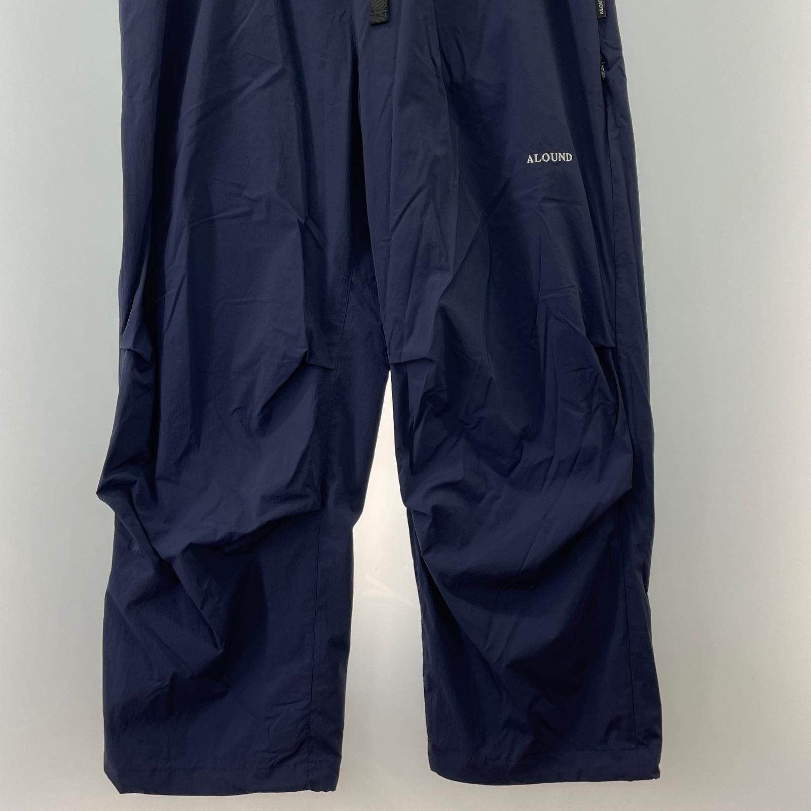 パンツ ALOUND VENTILATION NYLON PANTS 紺 L L