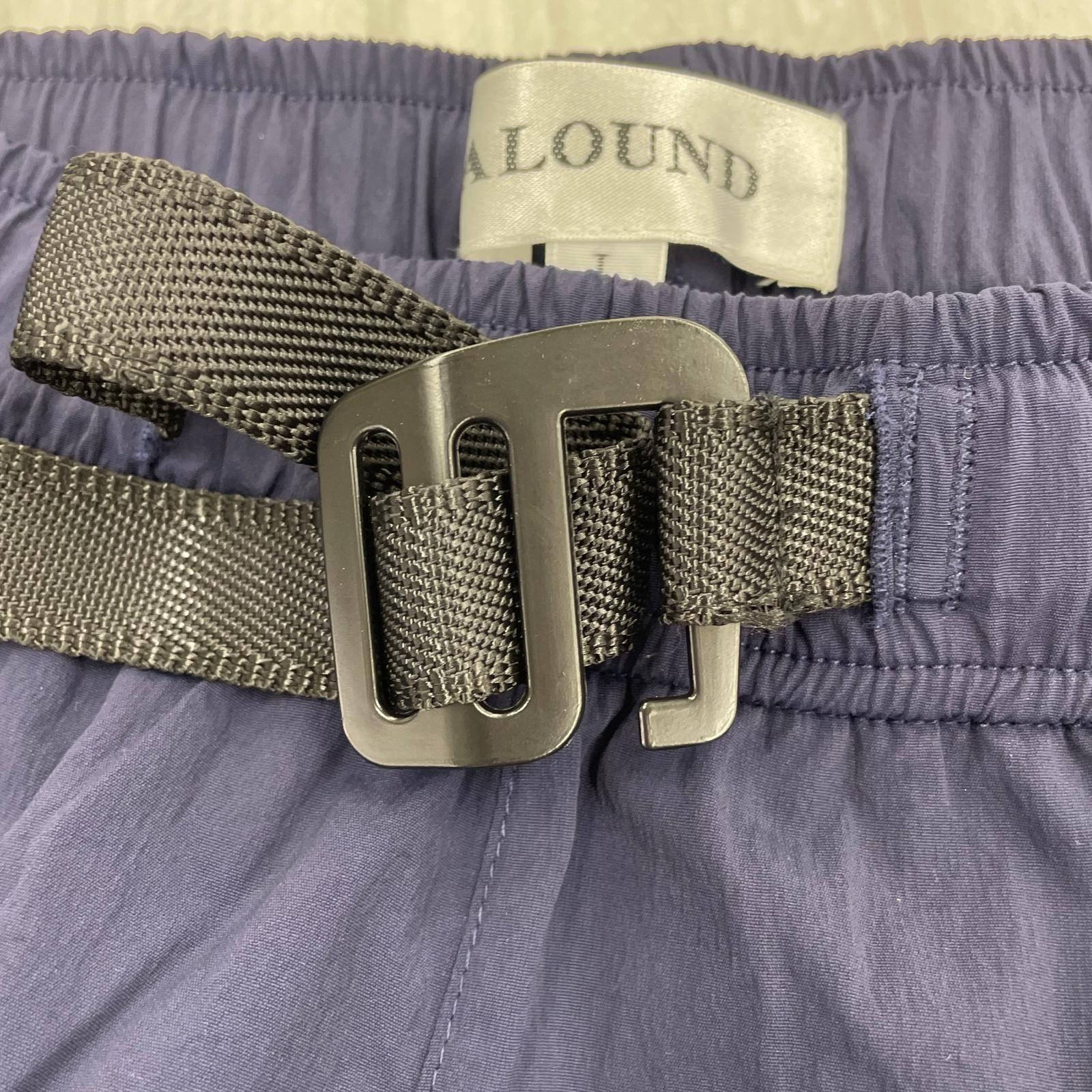 パンツ ALOUND VENTILATION NYLON PANTS 紺 L L