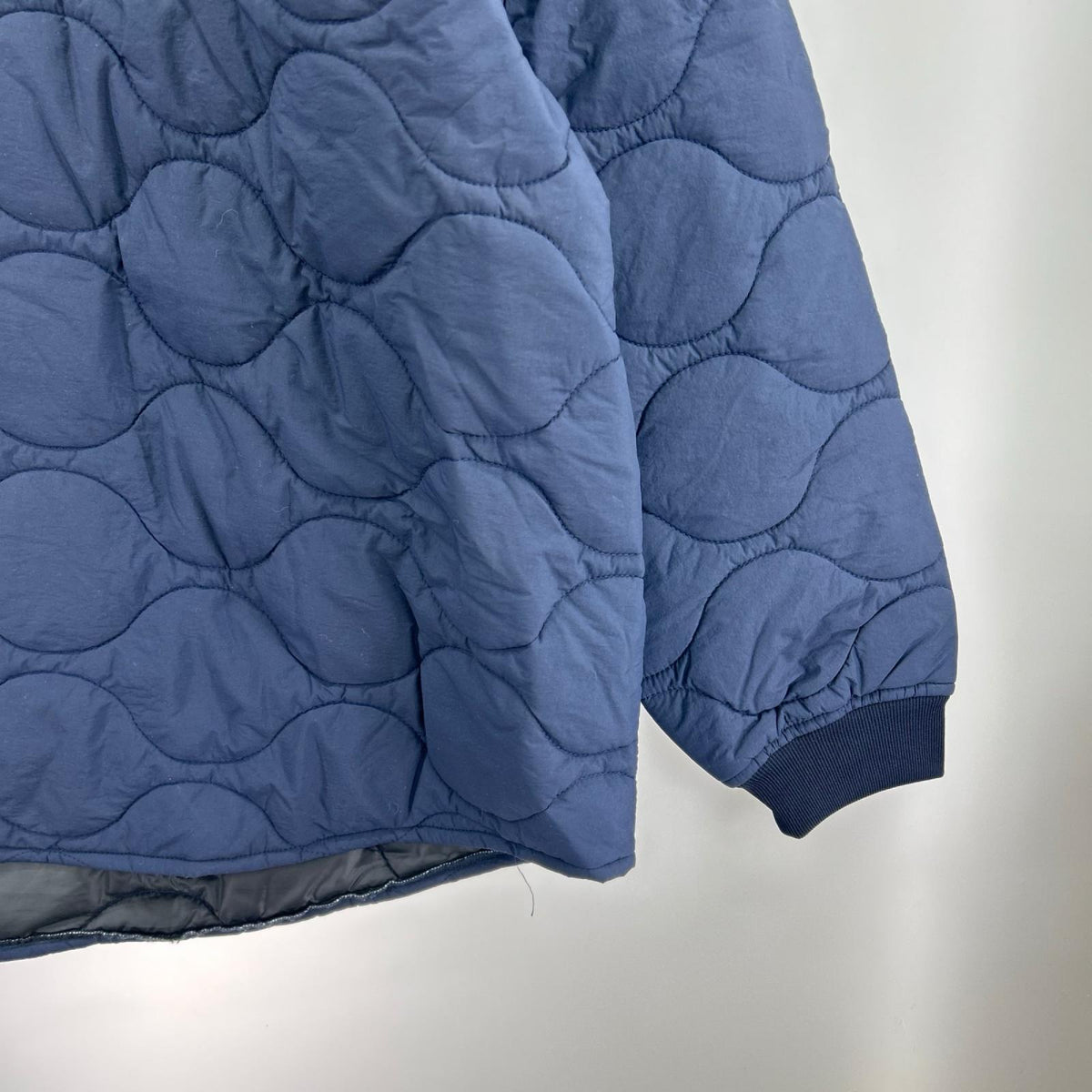 スウェット S.F.C キルティング プルオーバー 紺 L ネイビー