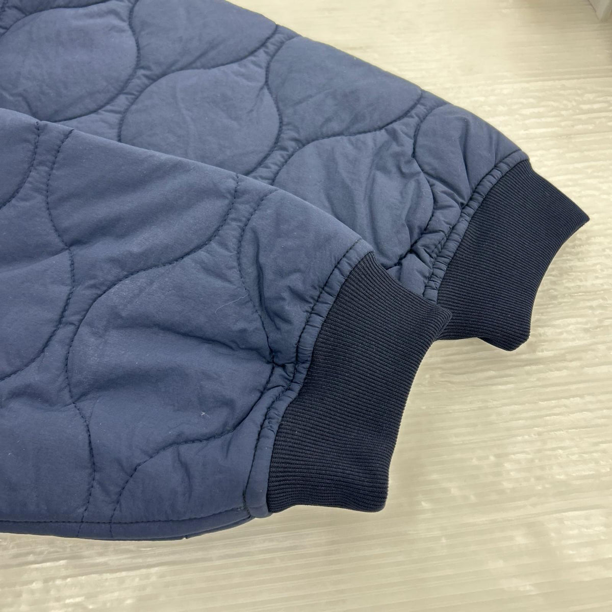 スウェット S.F.C キルティング プルオーバー 紺 L ネイビー
