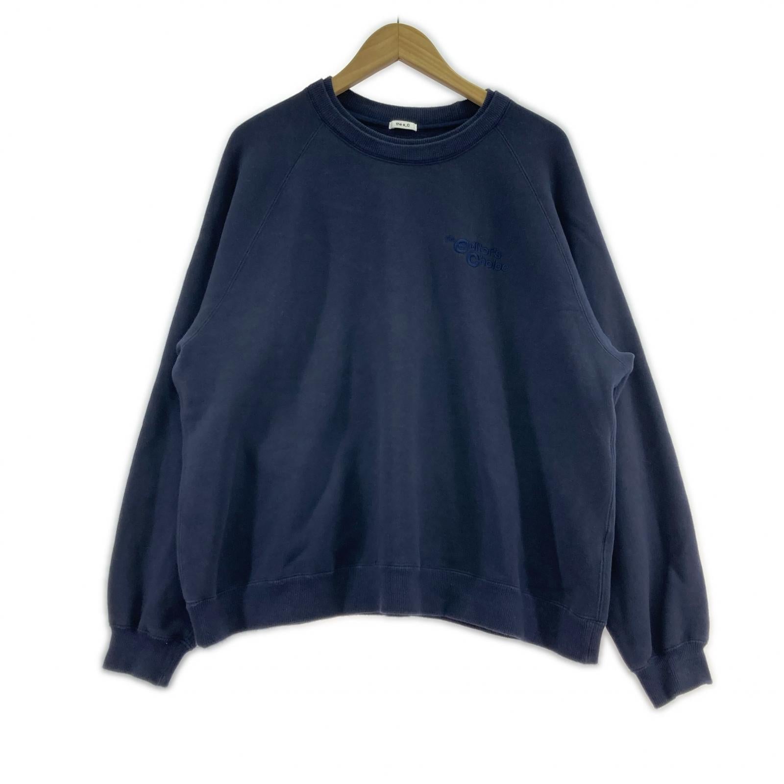 スウェット The Editor's Choice L 紺 L ネイビー