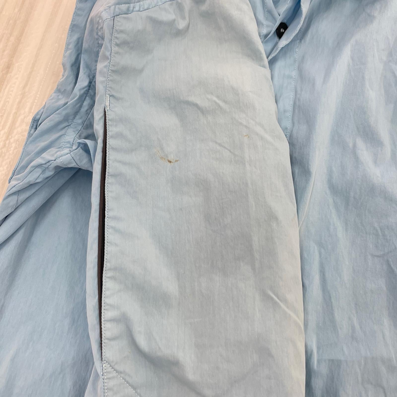 長袖シャツ STONE ISLAND SHADOW PROJECT テック ギミックシャツ S サックス S