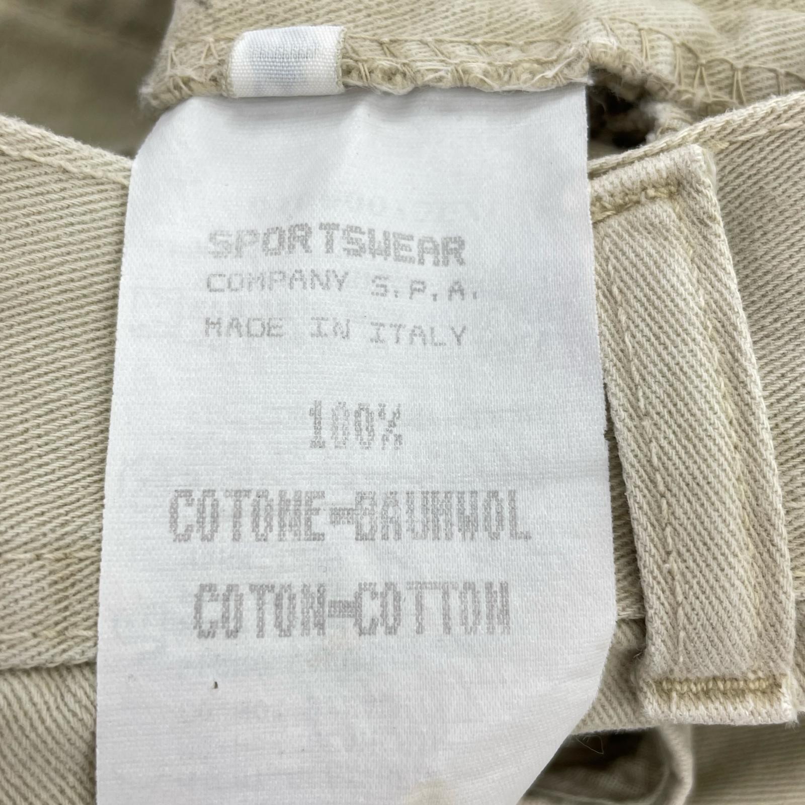 パンツ STONE ISLAND 90s頃 本人期 5ポケットトラウザー 44 ベージュ 44 ベージュ