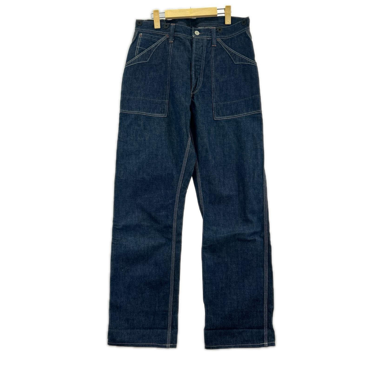 デニムパンツ UNION SPECIAL デニムベイカーパンツ 32 ブルー