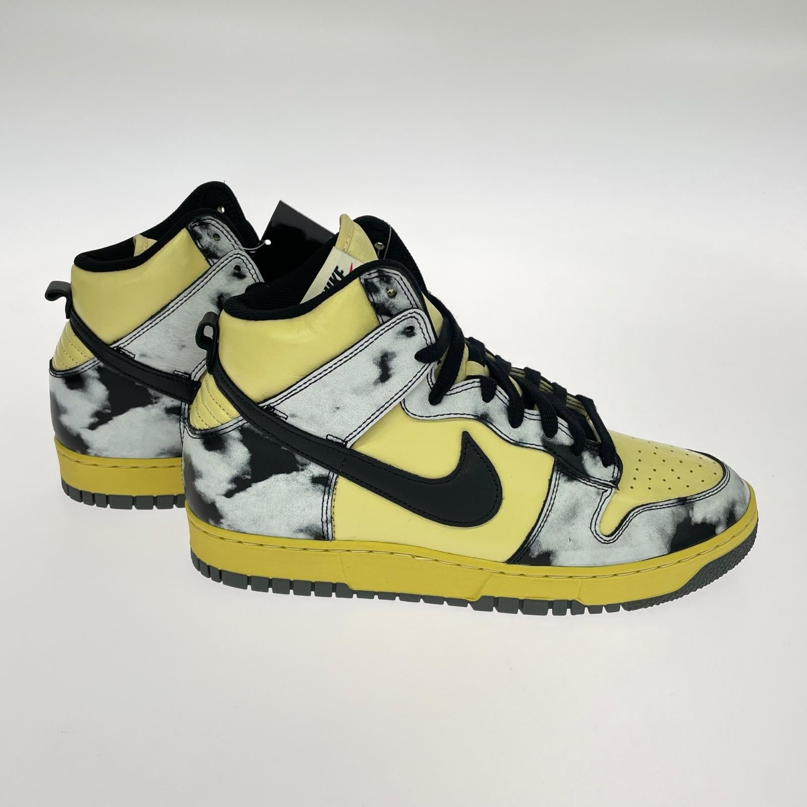 スニーカー Dunk High Black Acid Wash 28.0cm 28cm (US10 UK9 1/2 EU46) イエロー
