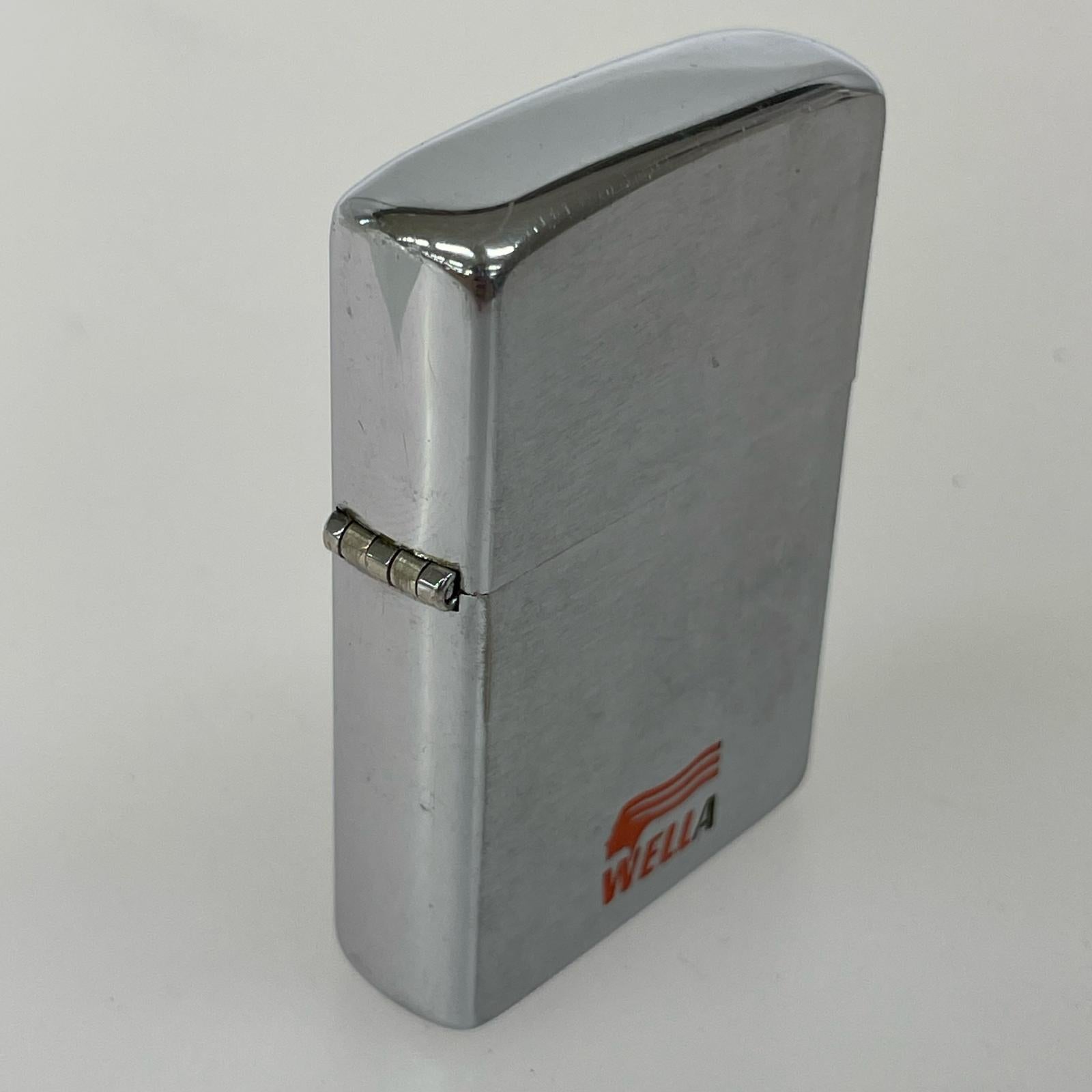ライター ZIPPO 84年製 WELLA ZIPPO シルバー