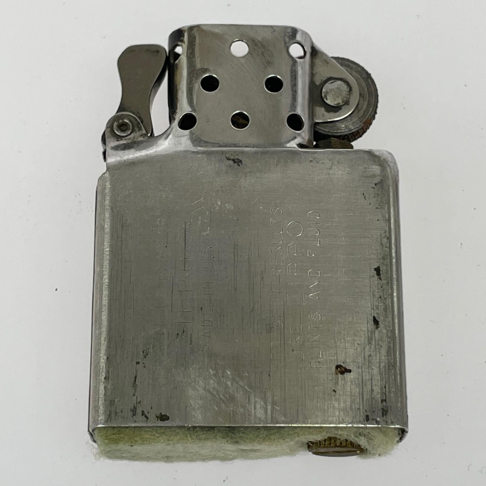 ライター ZIPPO 84年製 WELLA ZIPPO シルバー