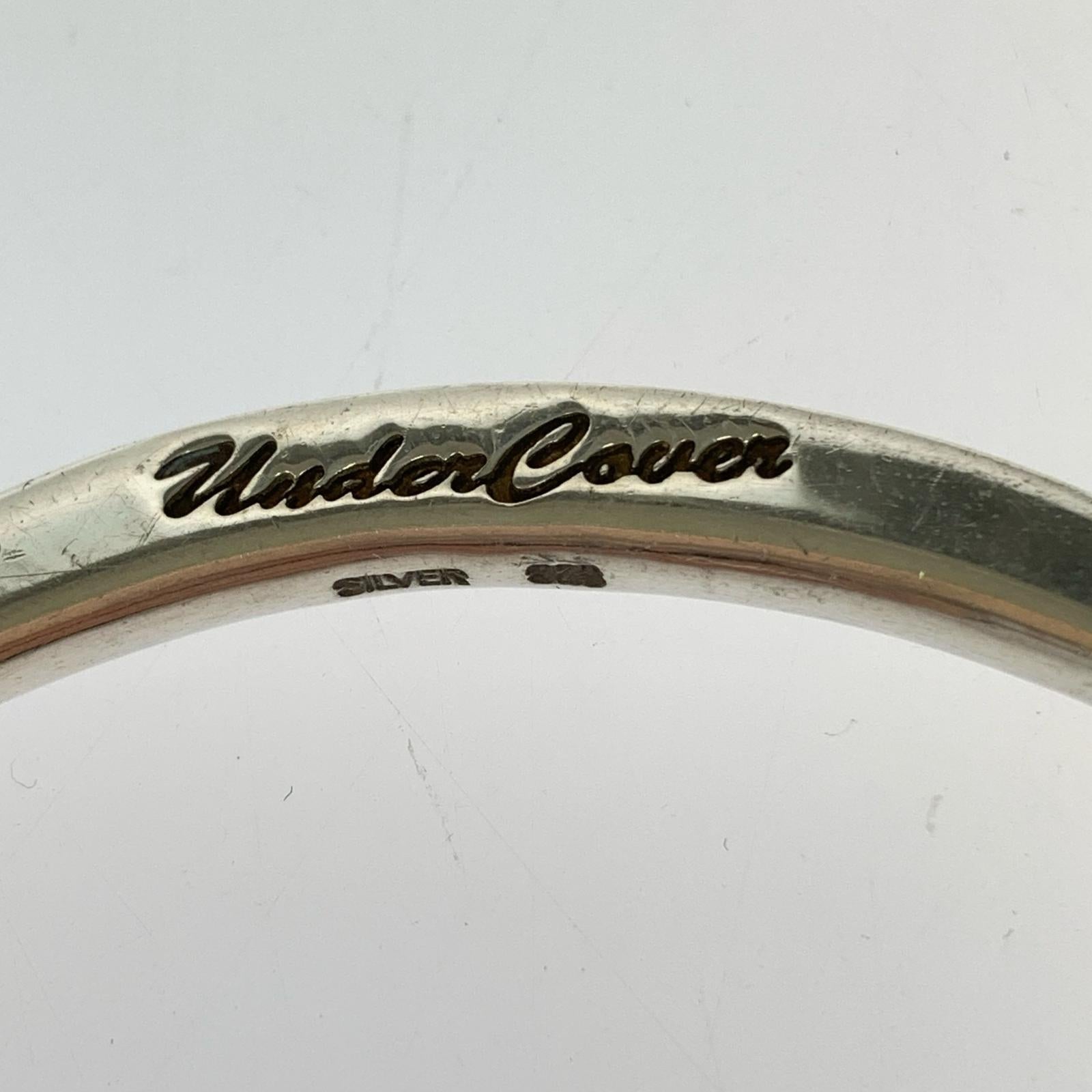 ブレスレット UNDERCOVER 初期 爪 シルバーバングル シルバー