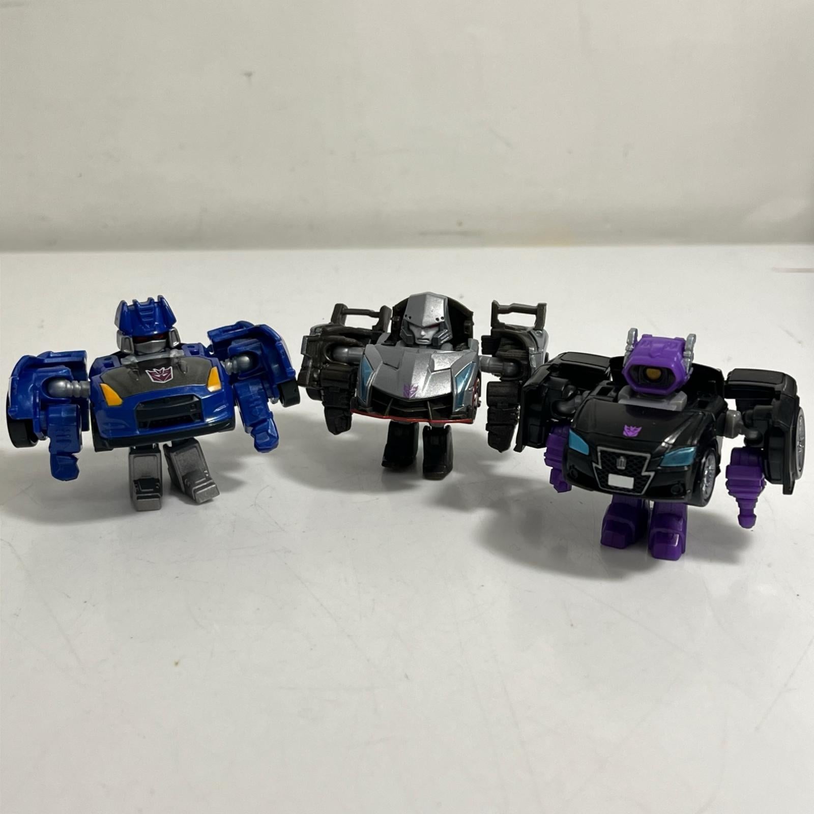 キュートトランスフォーマー ディセプティコン幹部3体セット キュートトランスフォーマー フィギュア/グッズ