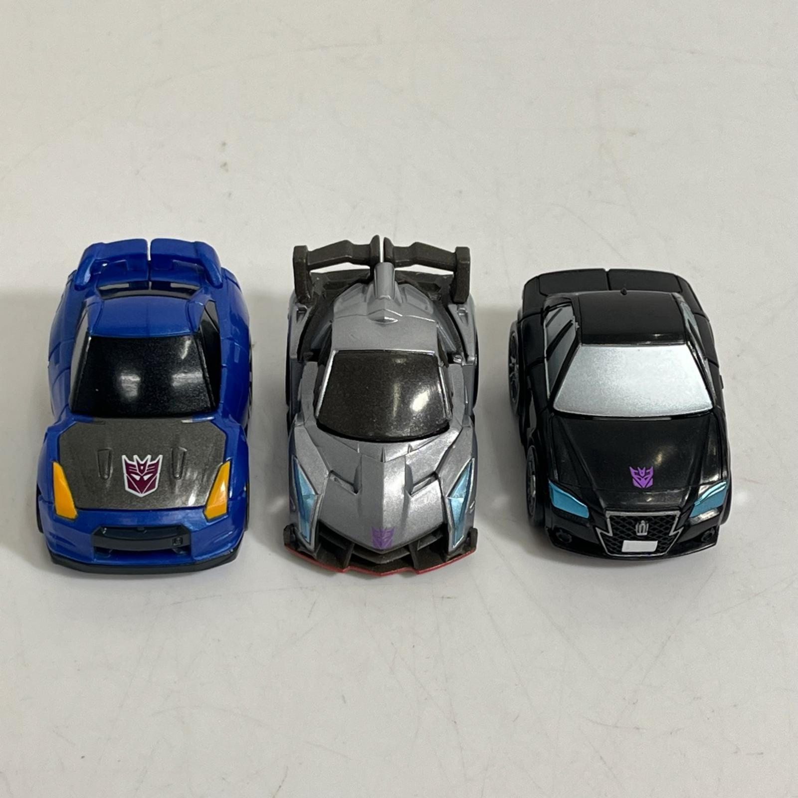 キュートトランスフォーマー ディセプティコン幹部3体セット キュートトランスフォーマー フィギュア/グッズ