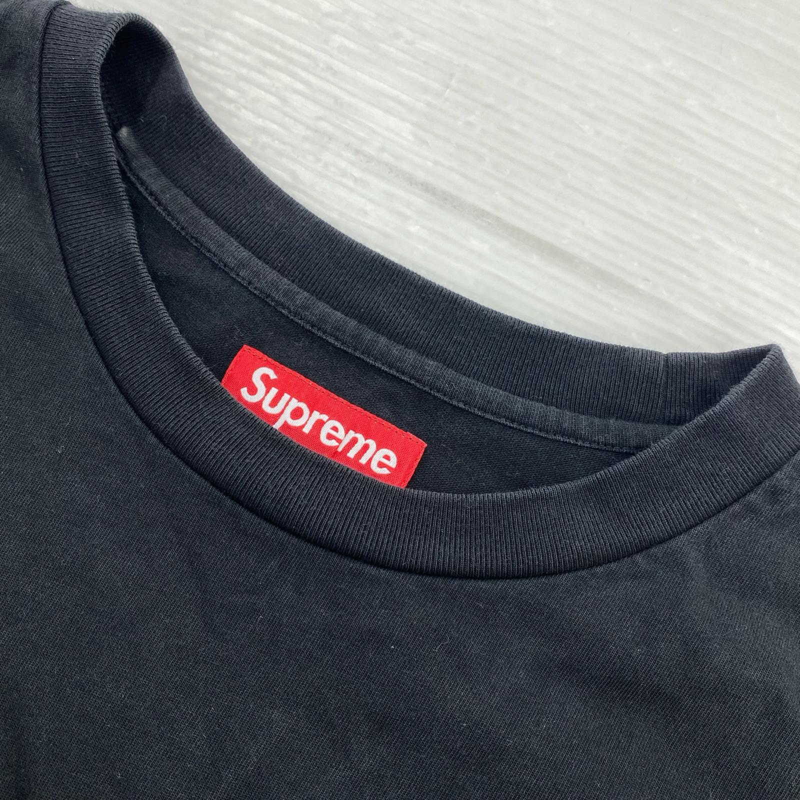 長袖Tシャツ small box logo LSカットソー ブラック XXL ブラック