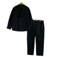 セットアップ DOUBLE JACKET セットアップ BLK L ブラック