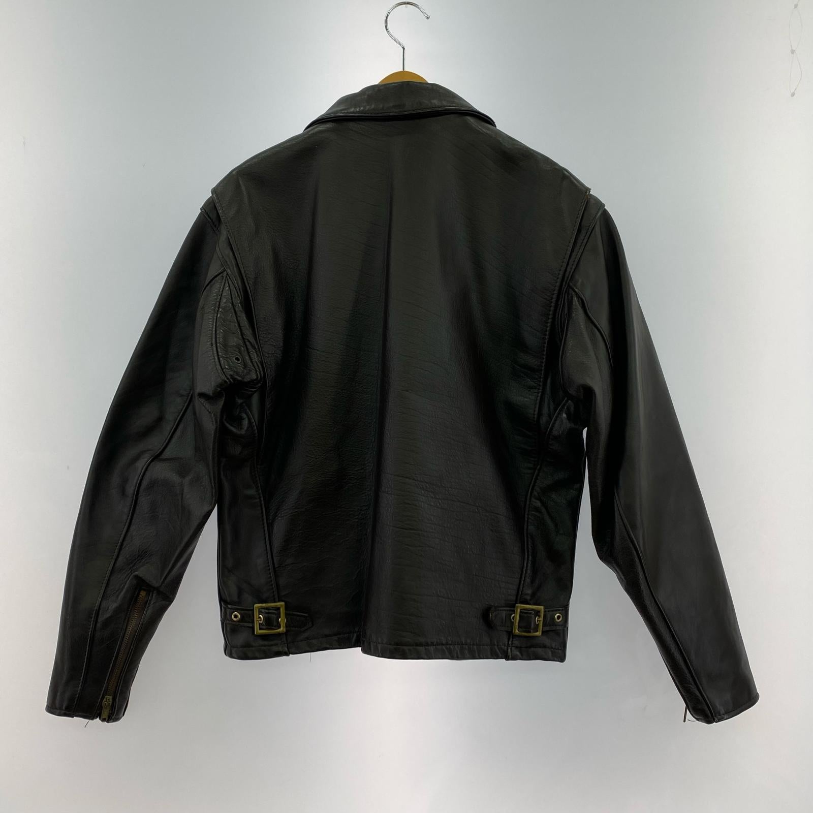 レザージャケット schott 652H ホースハイド シングルライダース 42 42 ブラウン