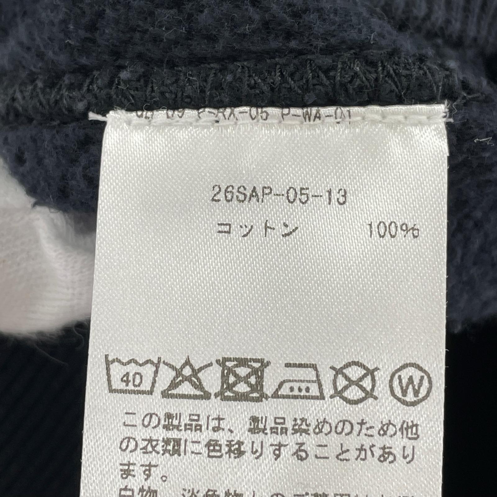 パーカー 26SS Vintage Sailor Hood Half ZIP 3 3 ネイビー