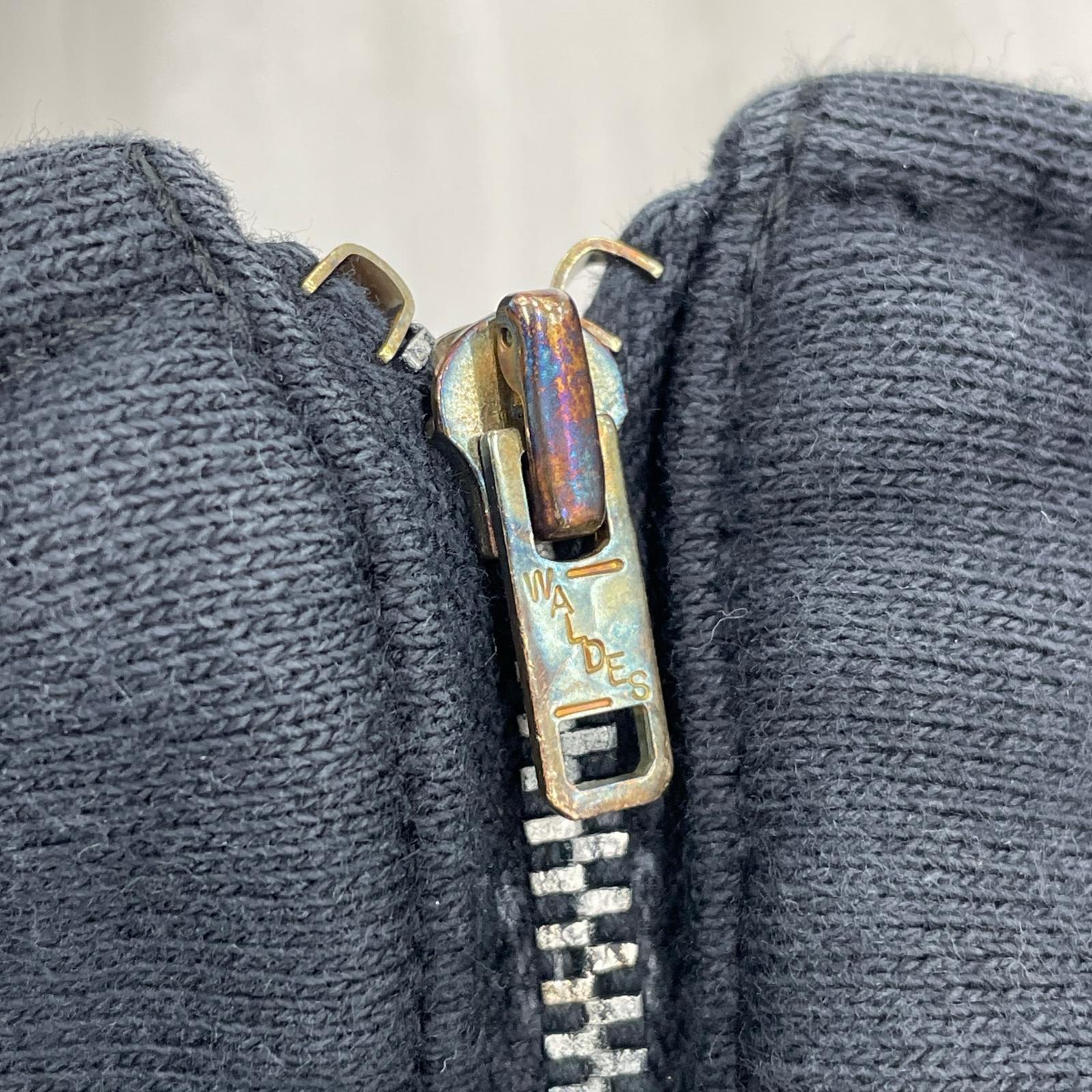 パーカー 26SS Vintage Sailor Hood Half ZIP 3 3 ネイビー