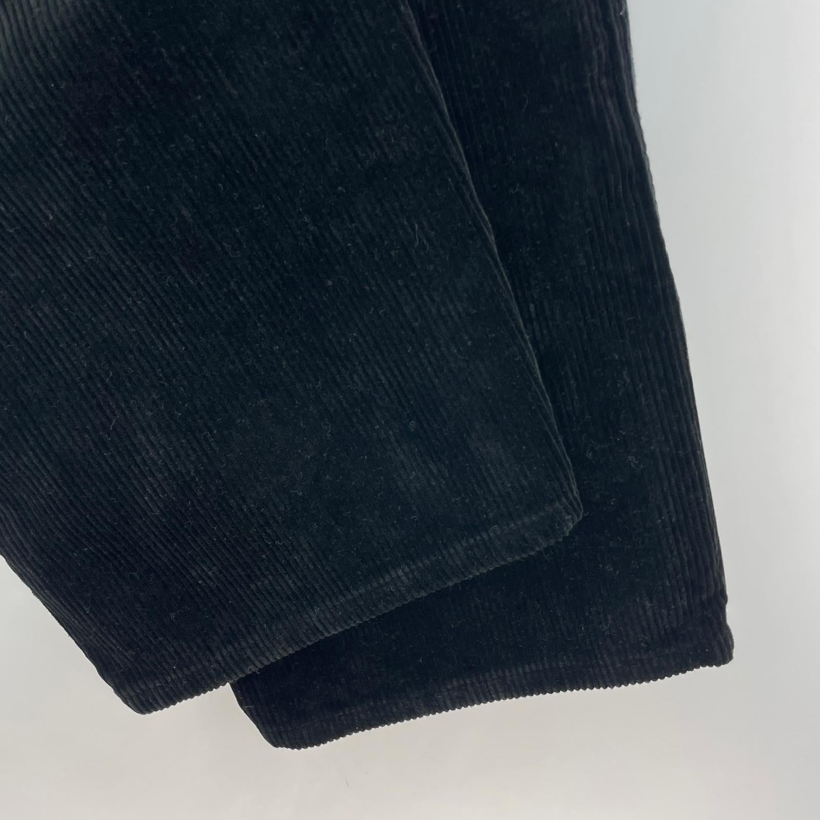 パンツ 25AW コーデュロイワークパンツ 2 ブラック 2 ブラック