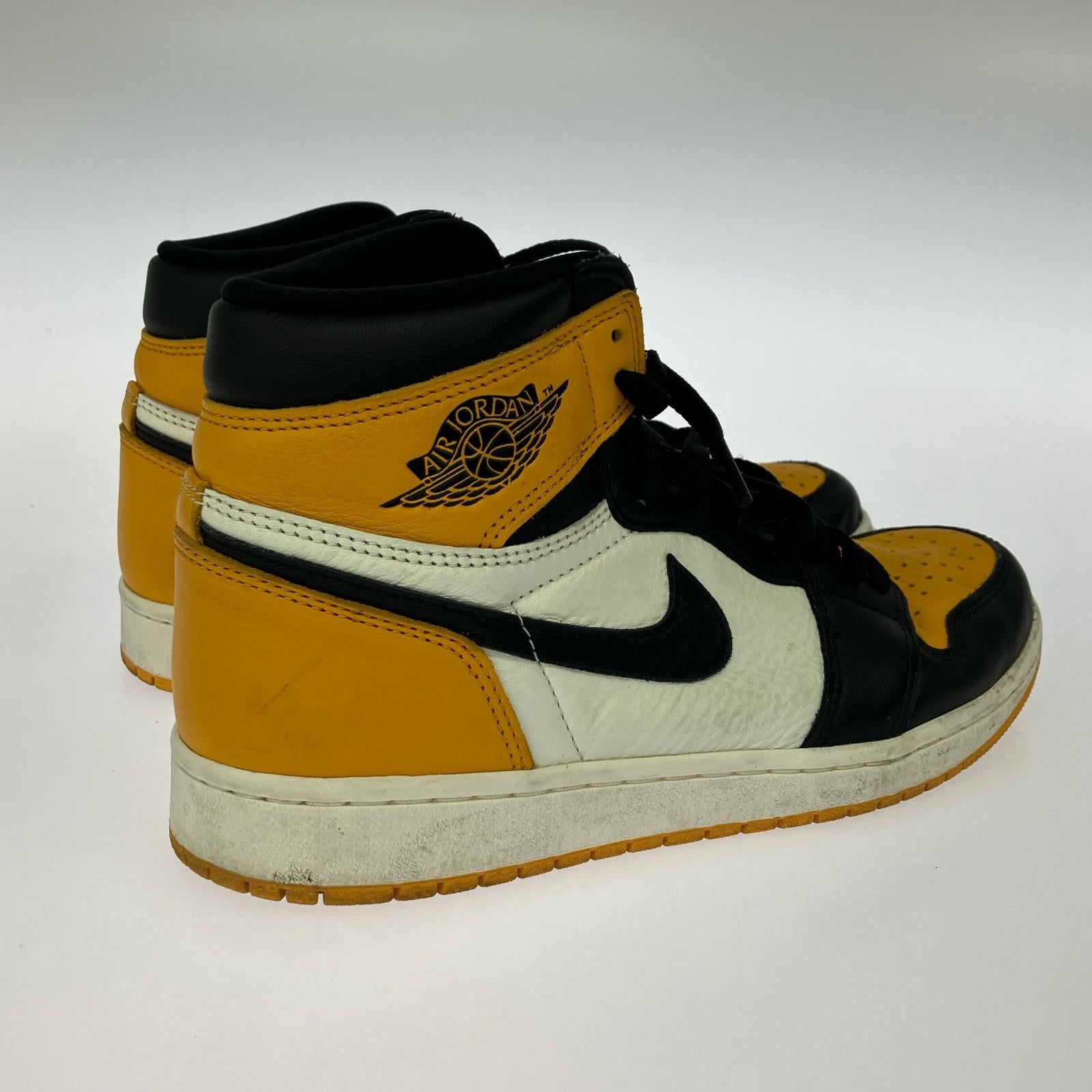 スニーカー AIR JORDAN 1 RETRO HIGH OG 黄 27 27cm (US9 UK8 1/2 EU44)