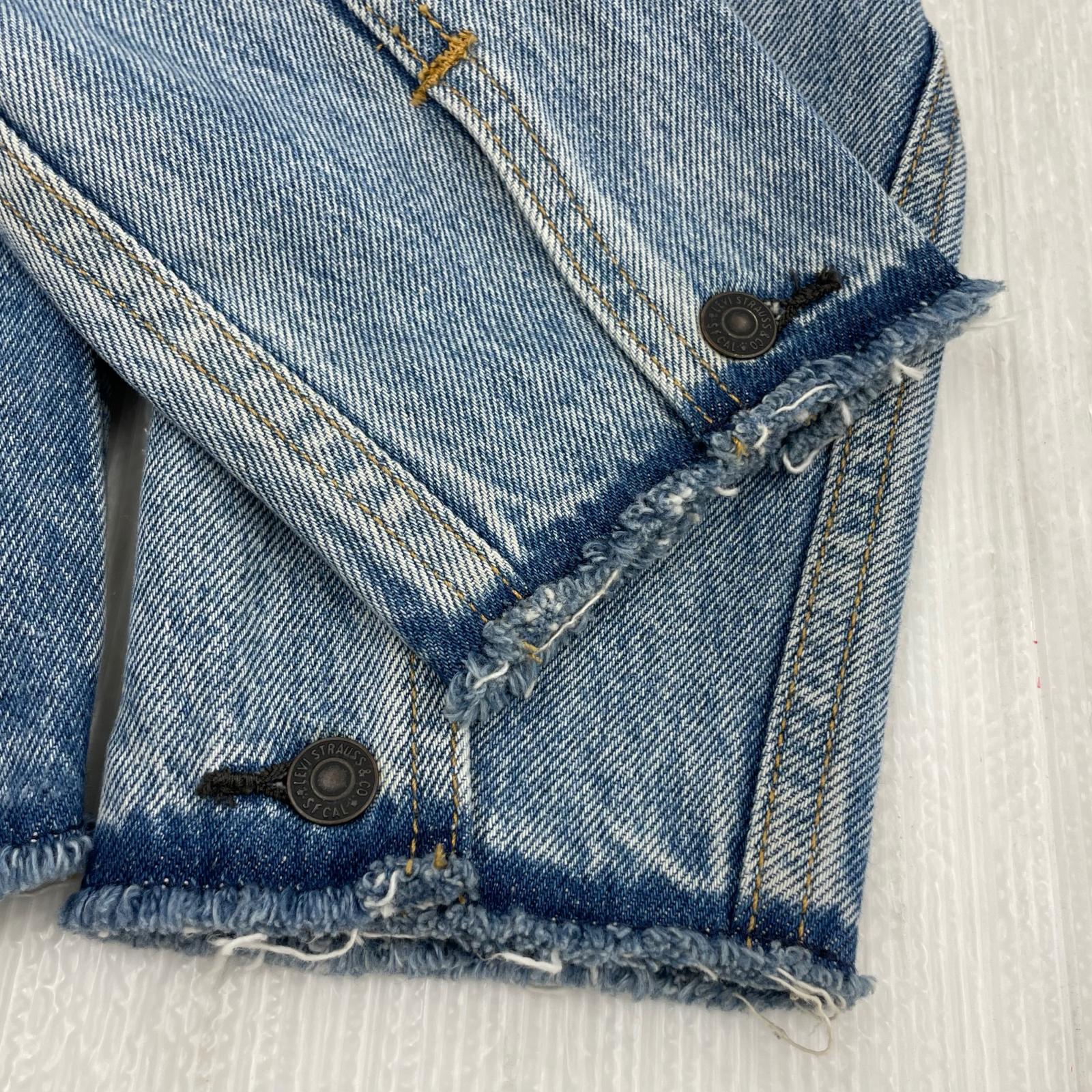 デニムジャケット ALTERED TRUCKER インディゴ (S) S ブルー