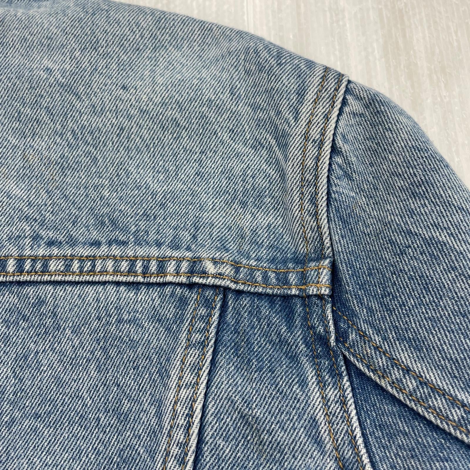 デニムジャケット ALTERED TRUCKER インディゴ (S) S ブルー