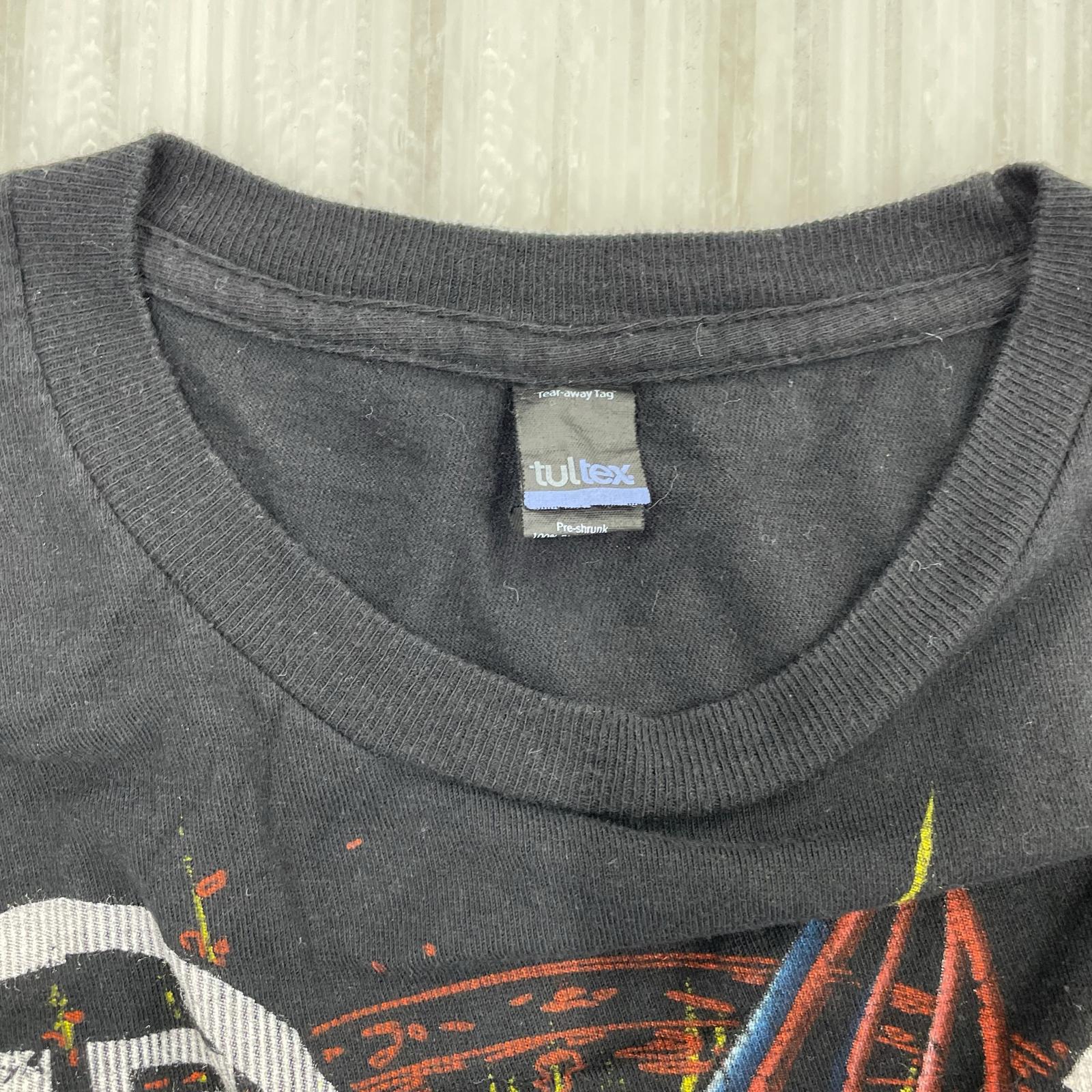 半袖Tシャツ 遊戯王 00s ダークマジシャン 黒 (M) M ブラック