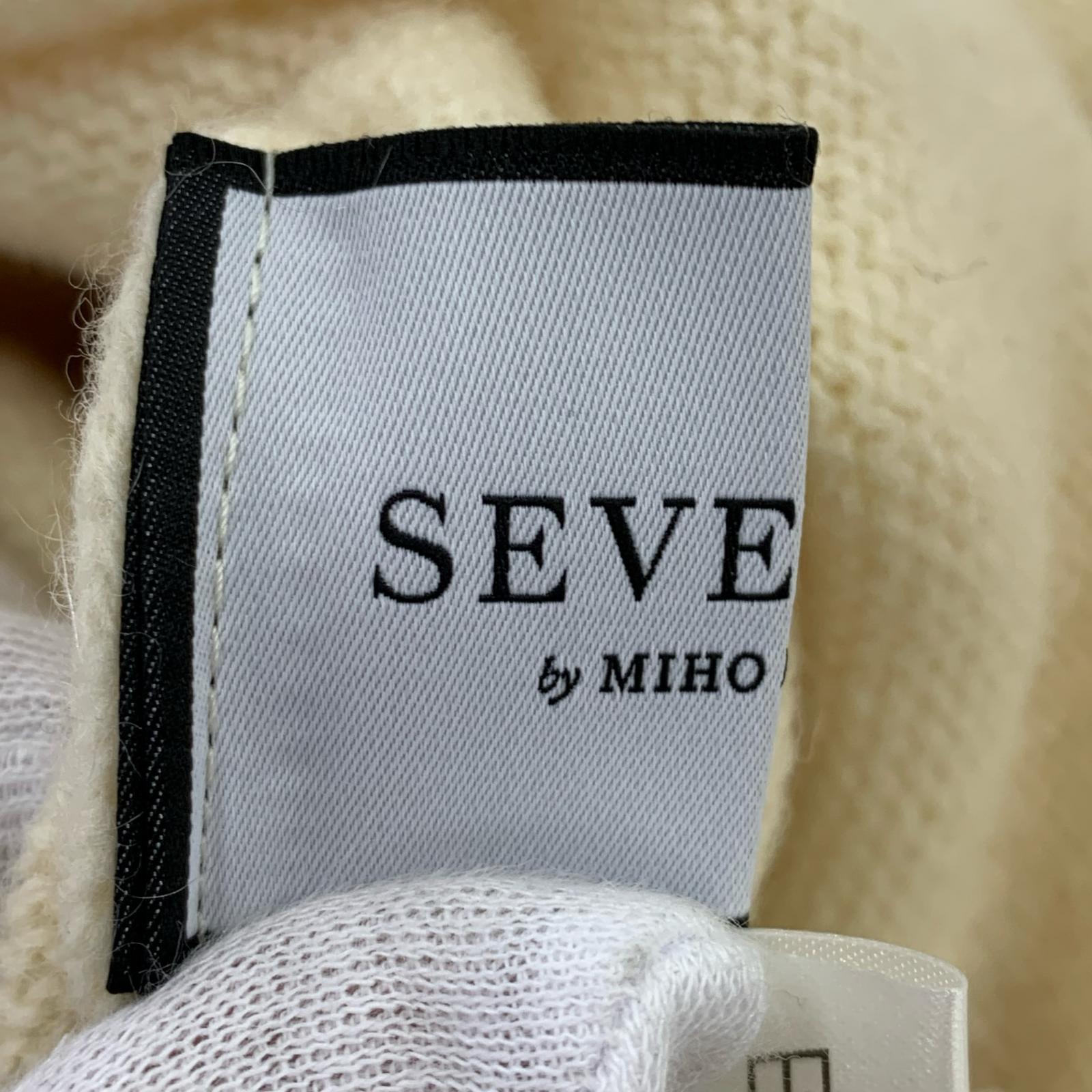 ワンピース SEVEN TEN ニット S ホワイト
