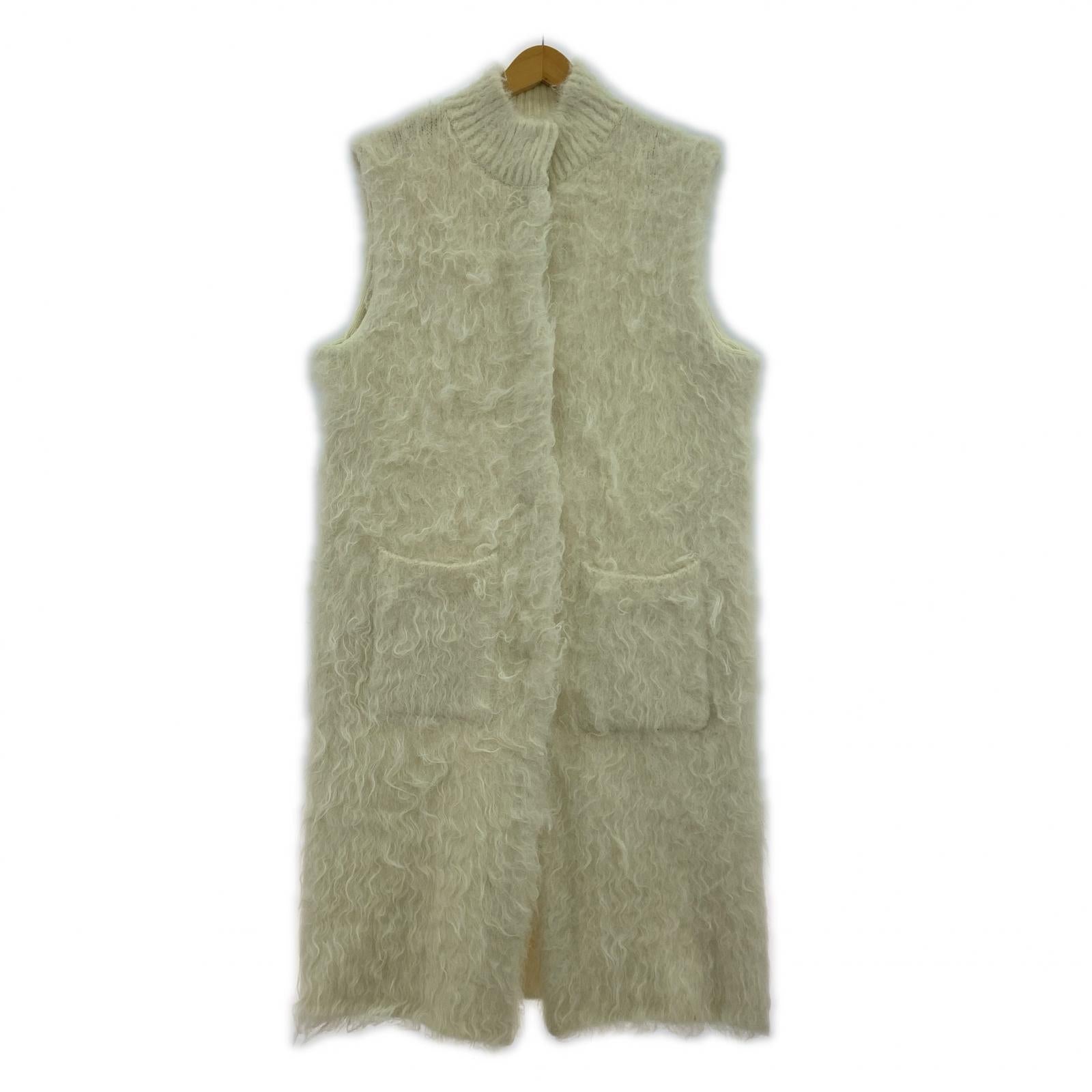 長袖シャツ SUPER BRUSHED LONG VEST フリー ホワイト