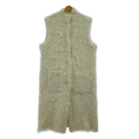 長袖シャツ SUPER BRUSHED LONG VEST フリー ホワイト